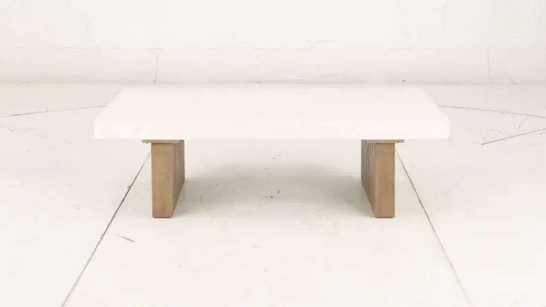 Huntington Beige Patio Coffee Table-7