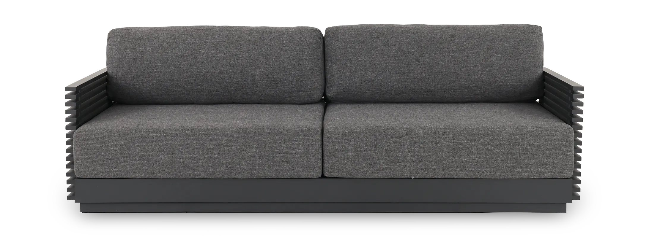 Monterey Black Patio Sofa-4