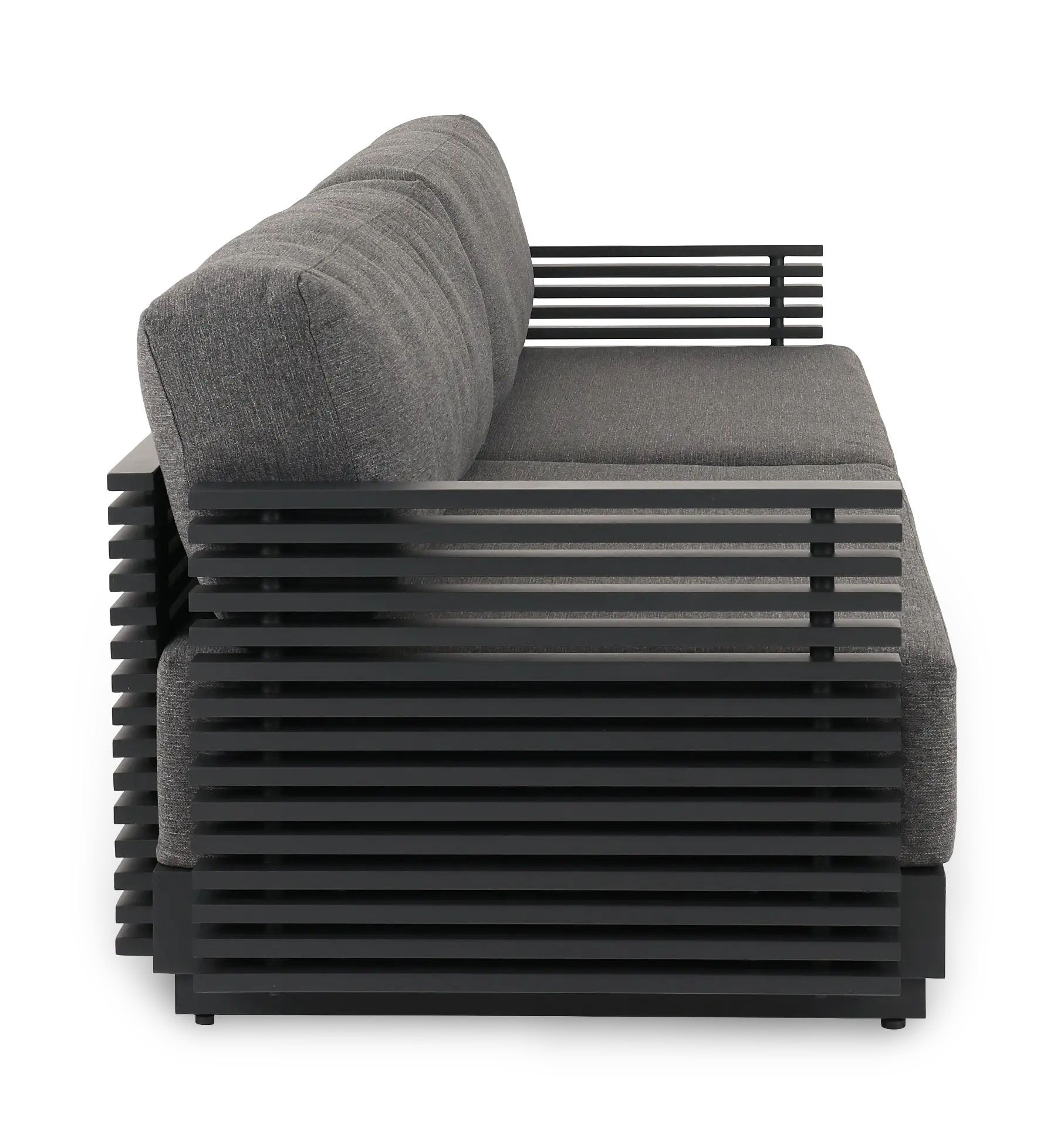 Monterey Black Patio Sofa-5