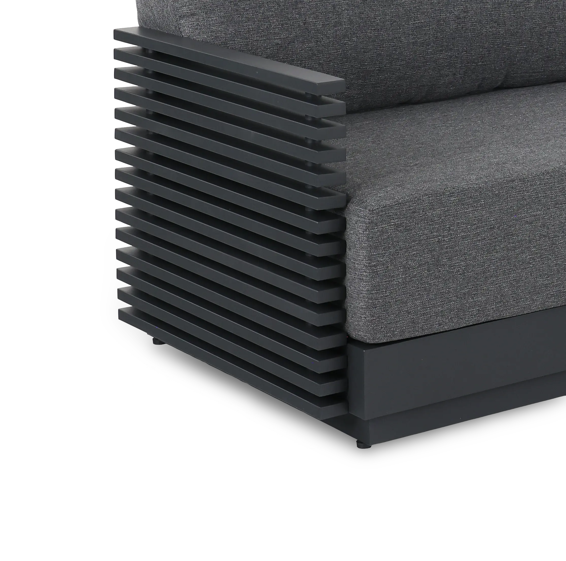Monterey Black Patio Sofa-7