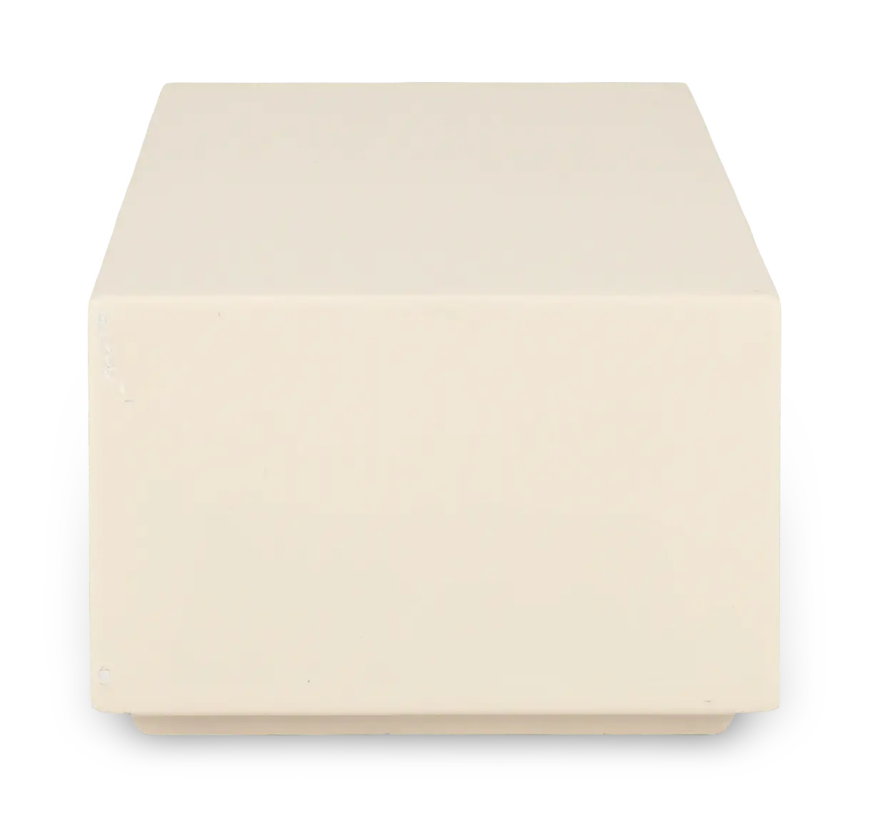 Monterey White Patio Coffee Table-5
