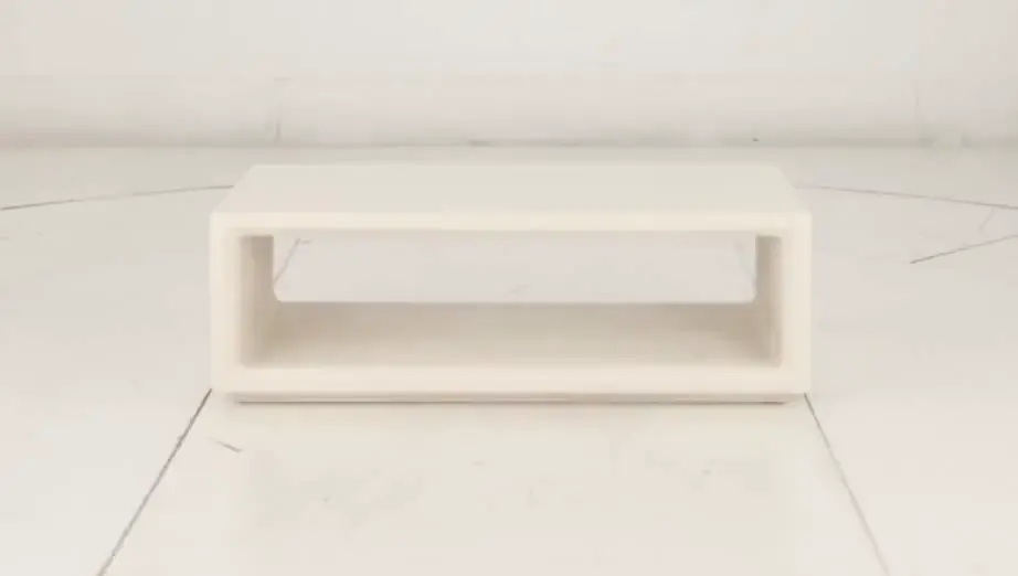 Monterey White Patio Coffee Table-9