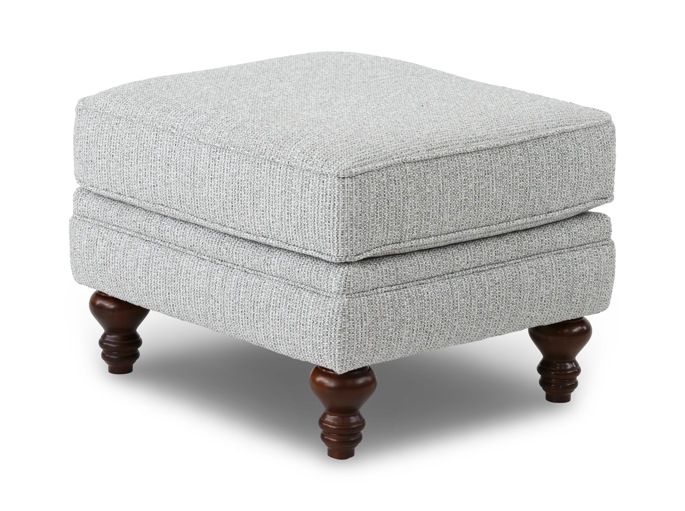 Drayton Gray Ottoman-5