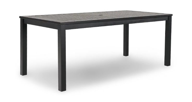 Newport Black Patio Dining Table