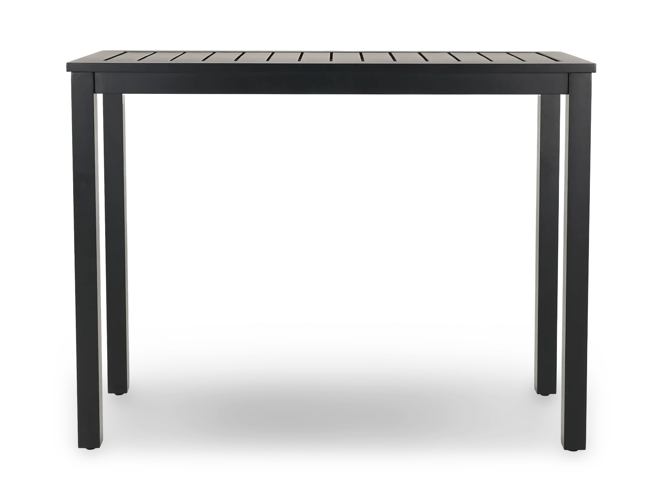 Newport Black Patio Bar Table-4