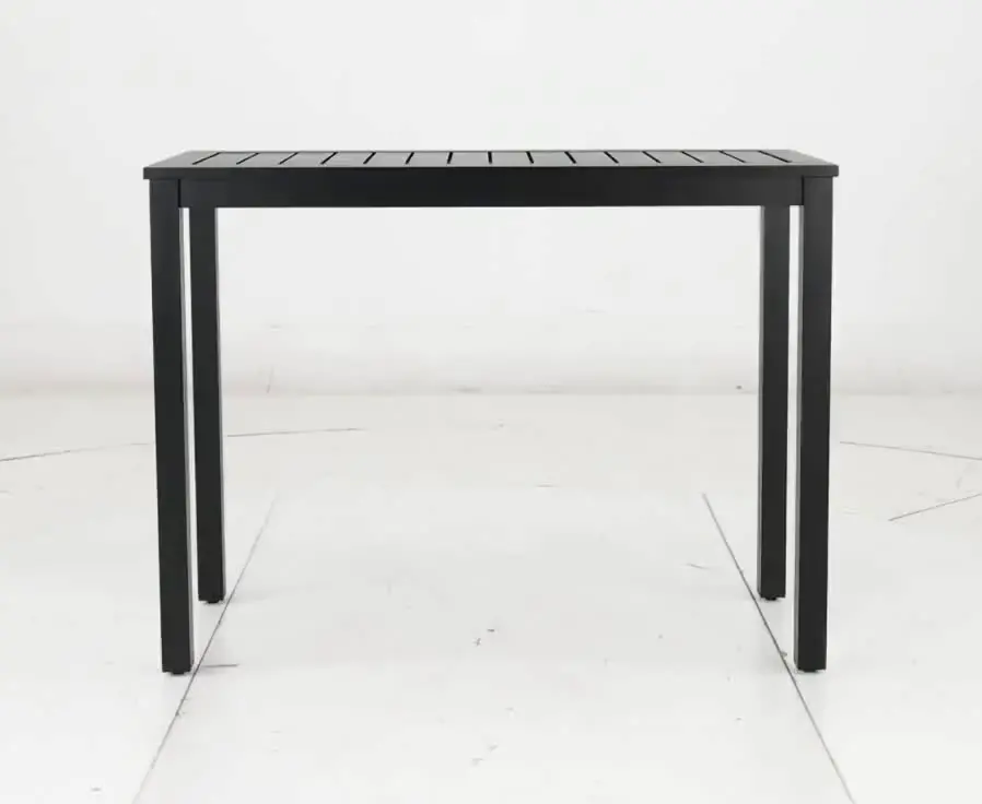 Newport Black Patio Bar Table-7