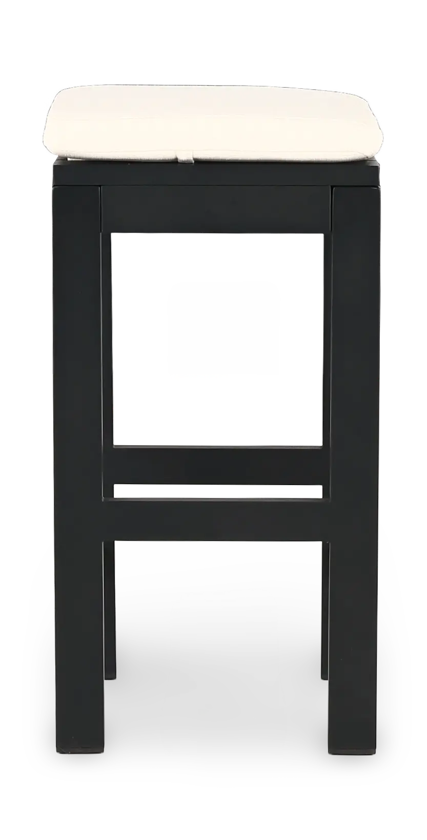 Newport Black Patio Barstool-4
