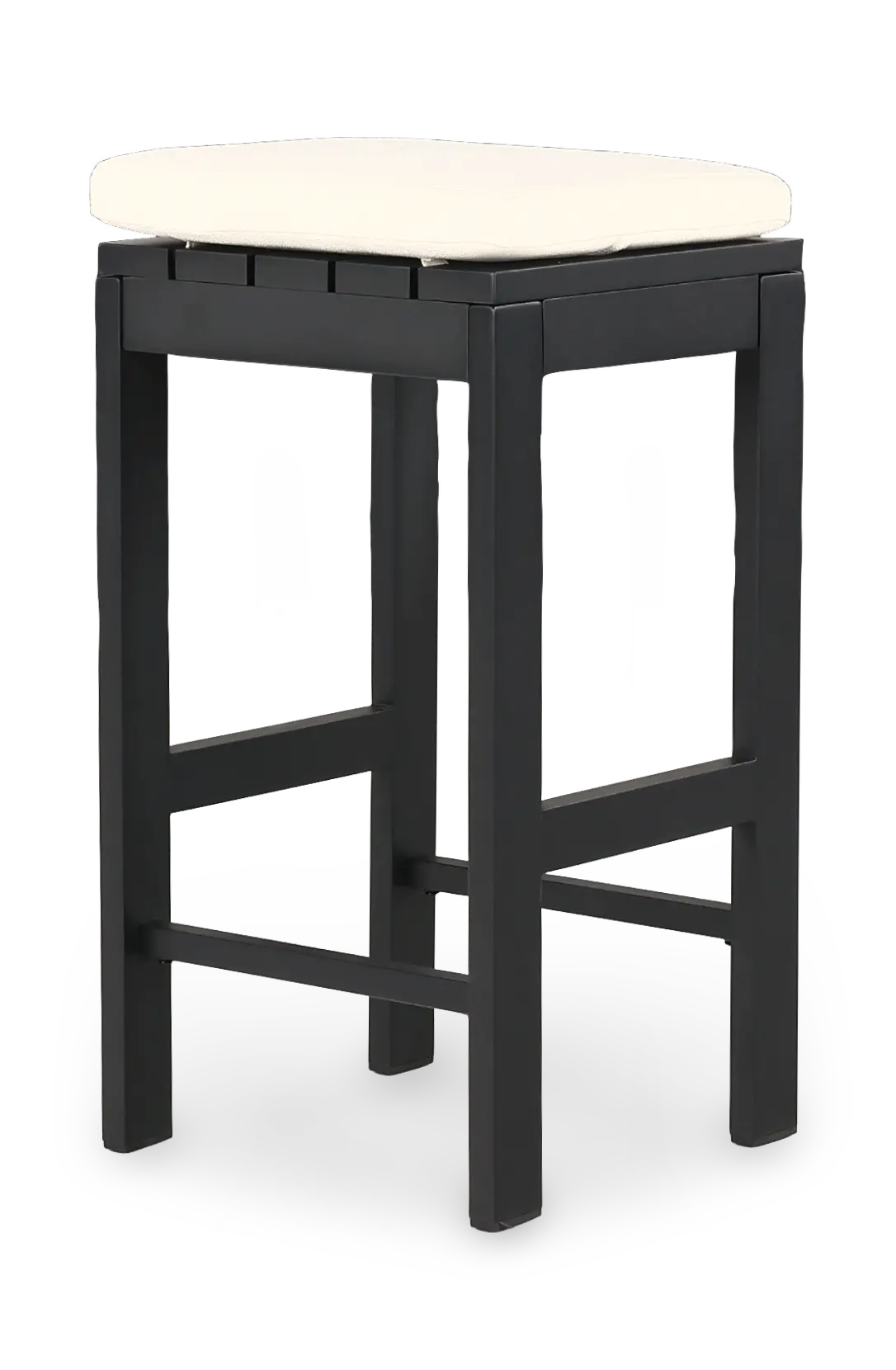 Newport Black Patio Barstool-5