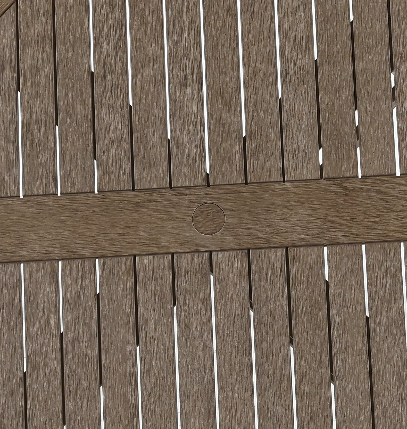 Maldives Brown Round Patio Dining Table-7