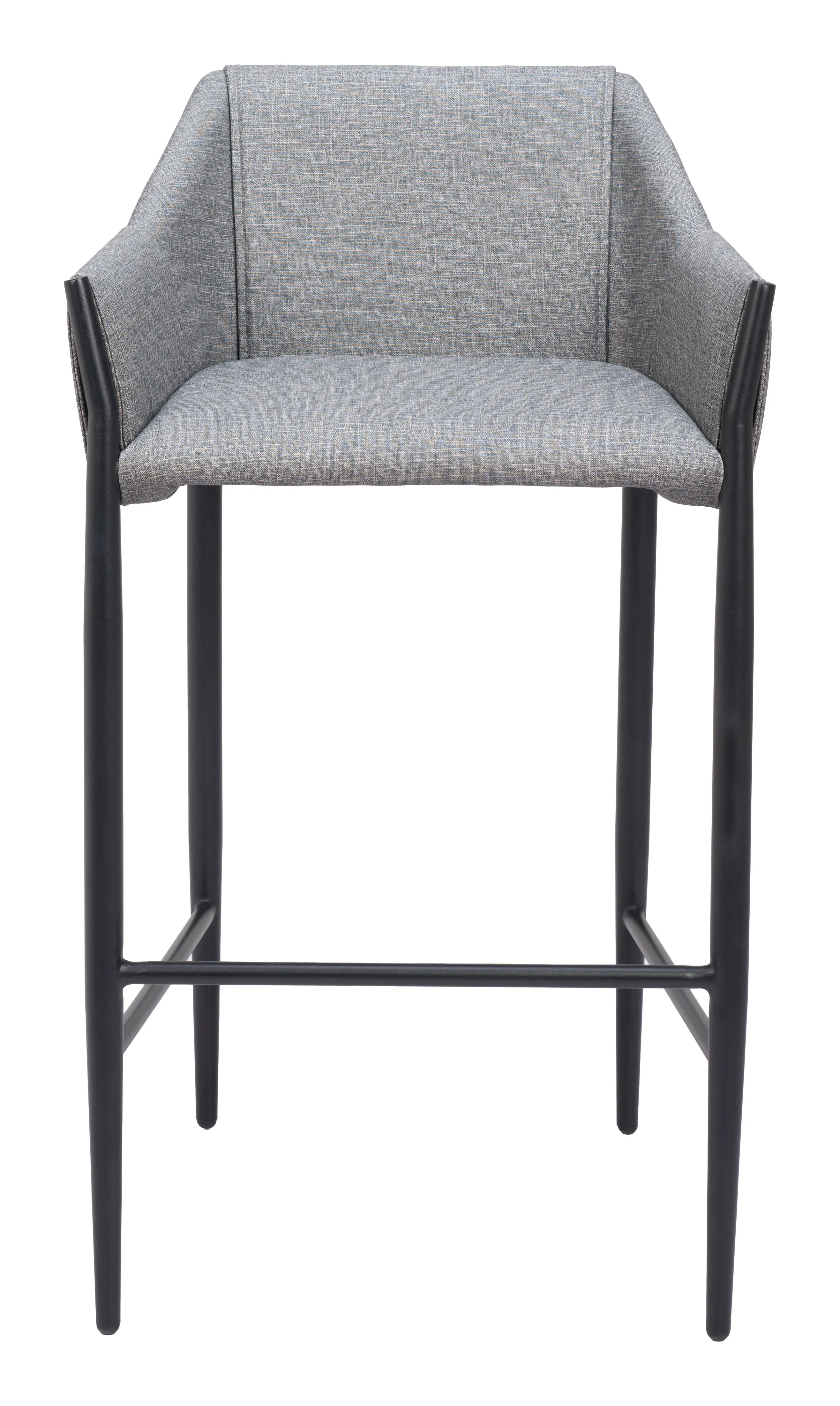 Andover Slate Gray Upholstered Barstool-4