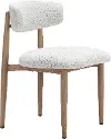 Bege White Outdoor Dining Chair