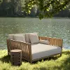 Teras Gray Outdoor Daybed