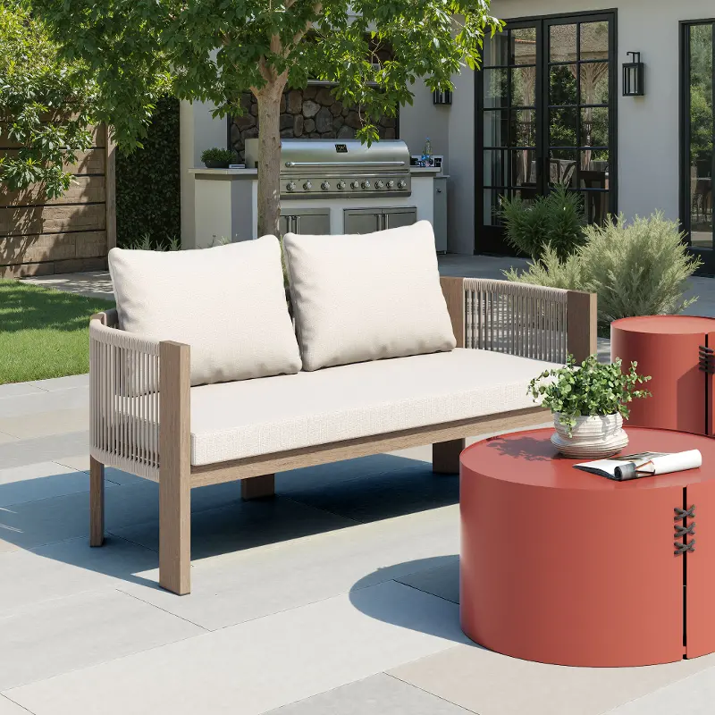 Rebel Outdoor Beige Sofa