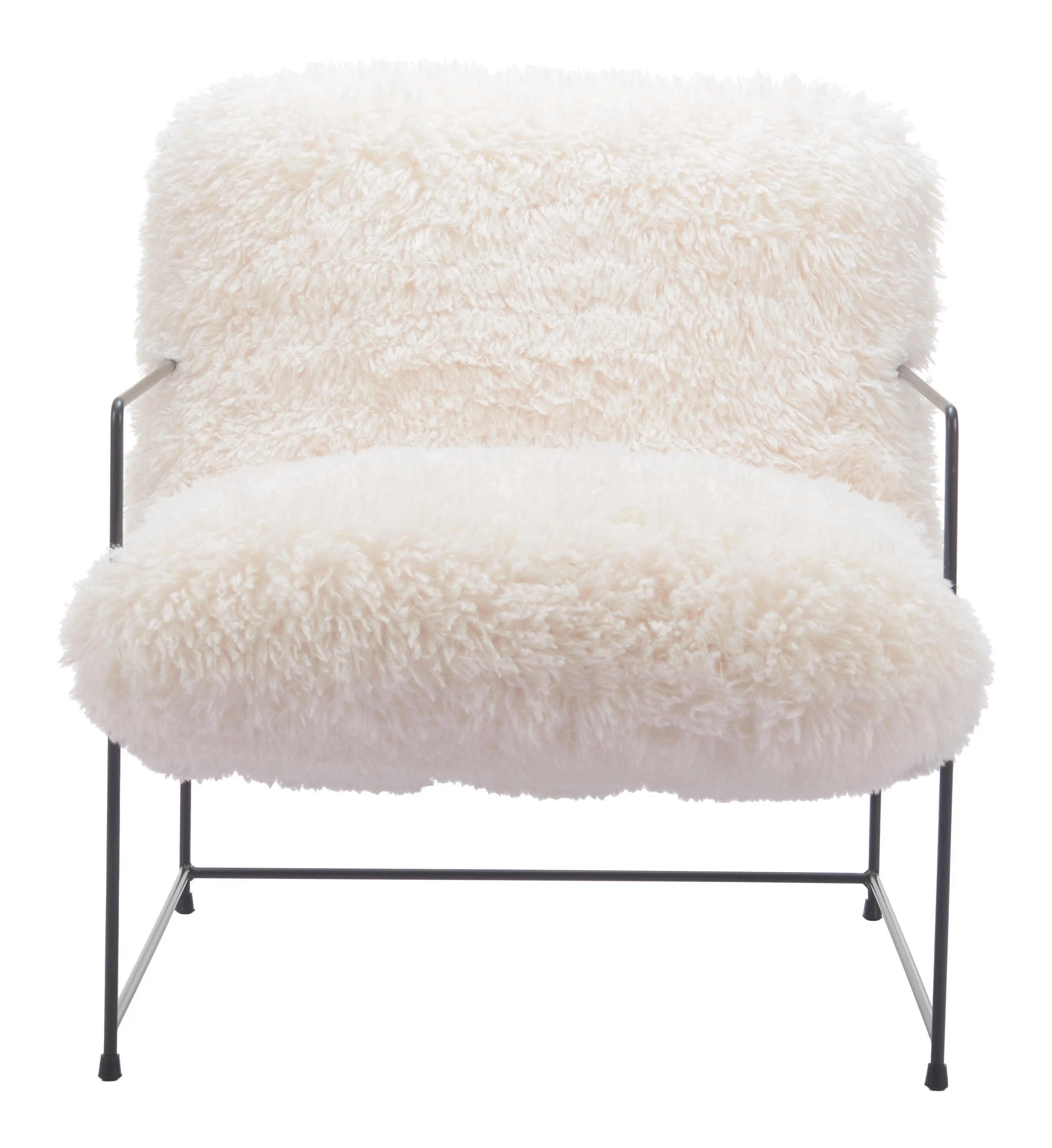 Pelut Accent Chair White-1
