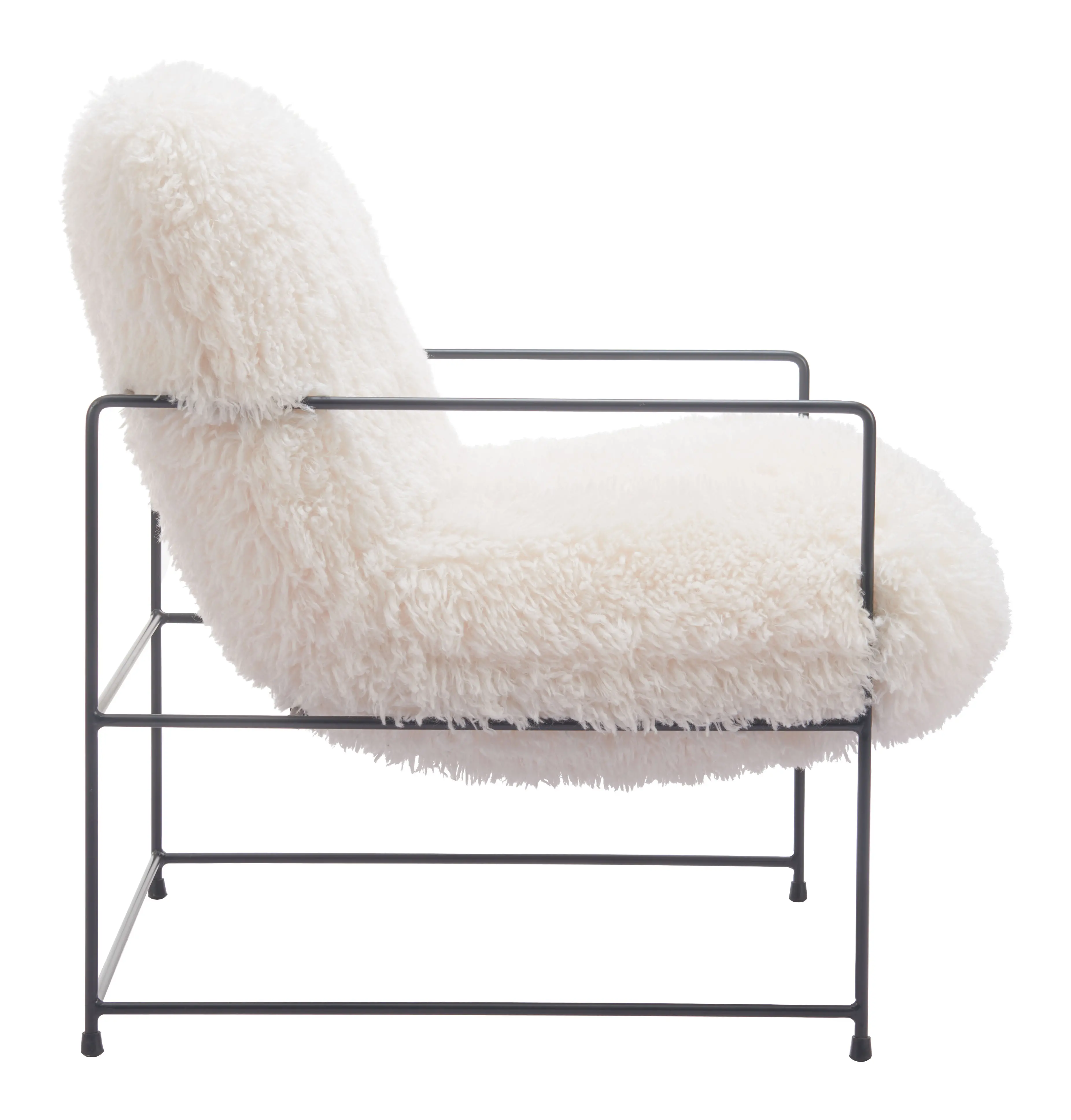 Pelut Accent Chair White-4
