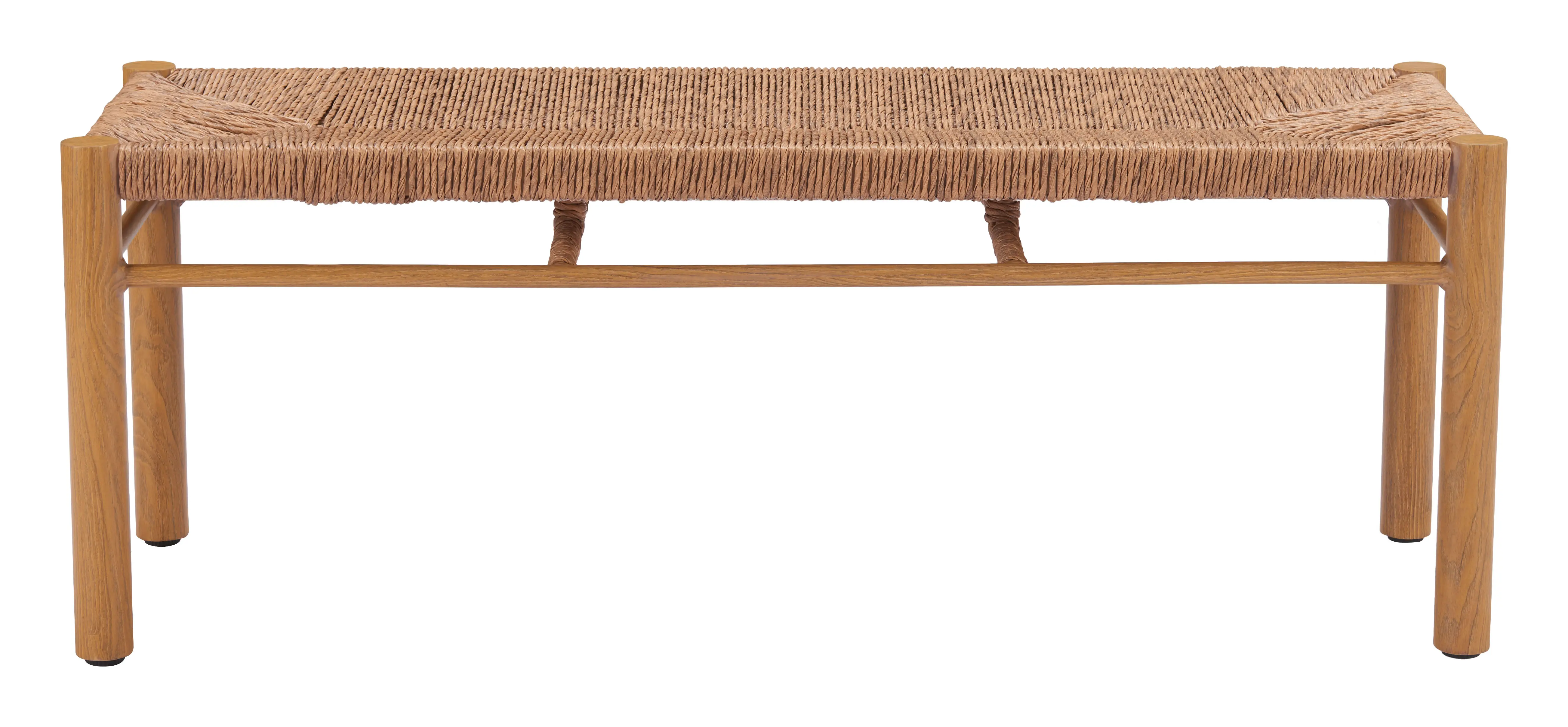 Iska Natural Patio Bench-1