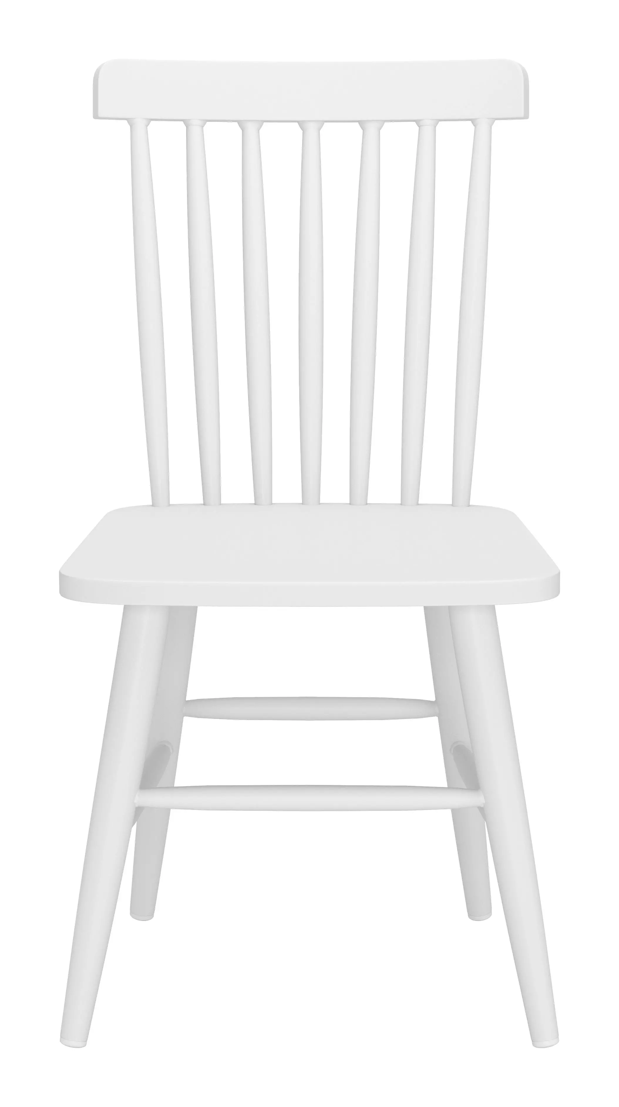 Zeilen White Metal Patio Dining Chair, Set of 2-3
