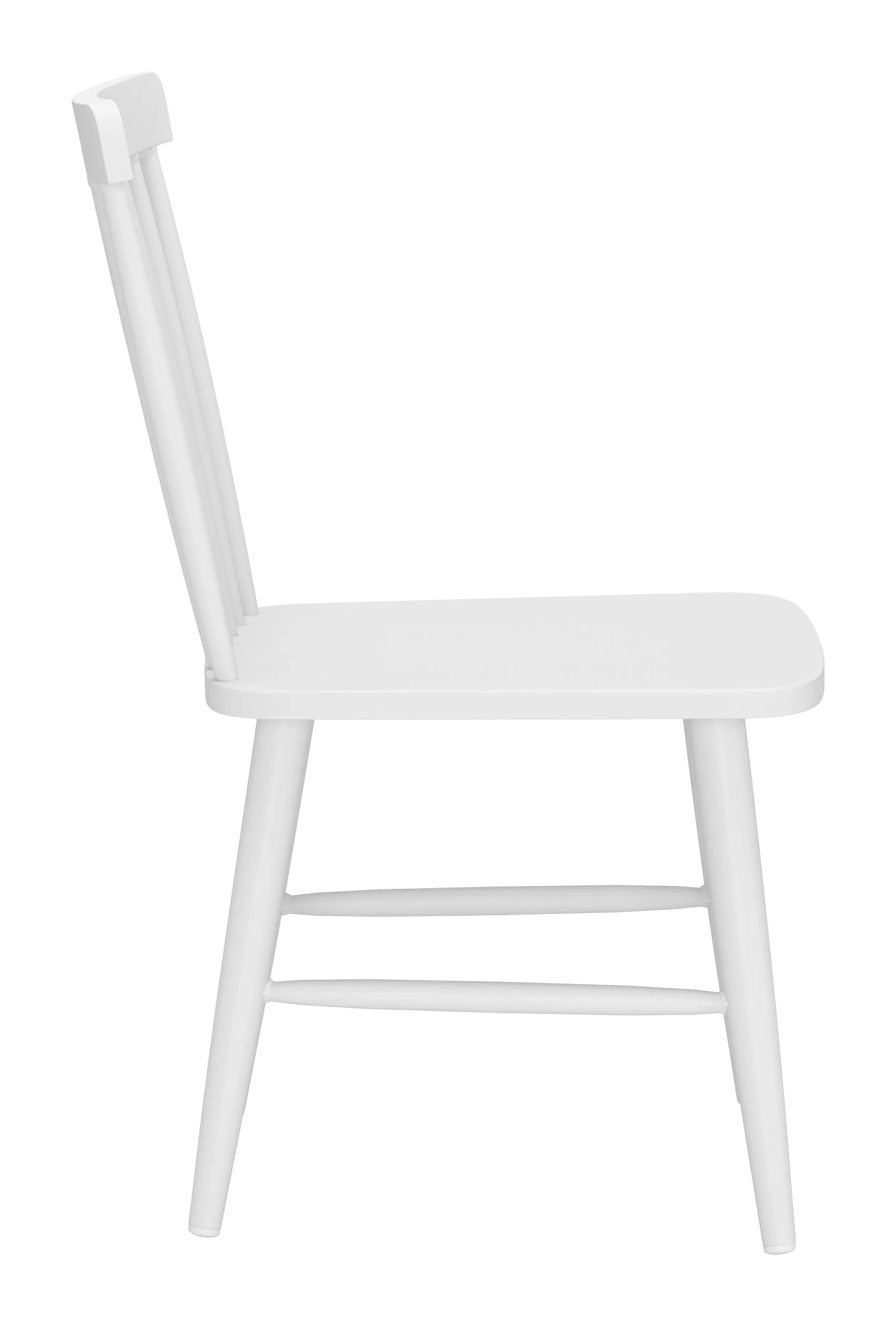 Zeilen White Metal Patio Dining Chair, Set of 2-4