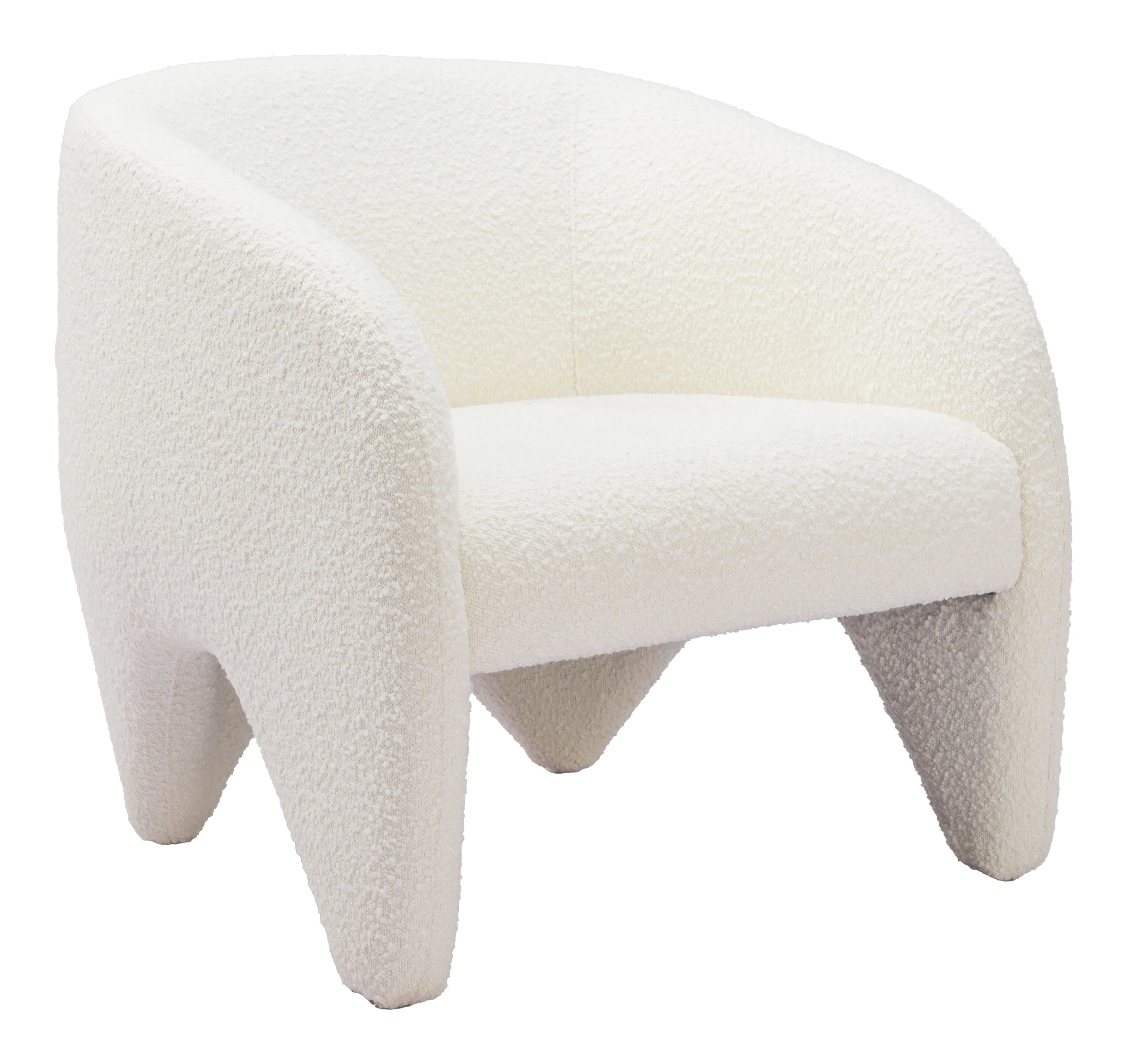 Lopta White Accent Chair-3