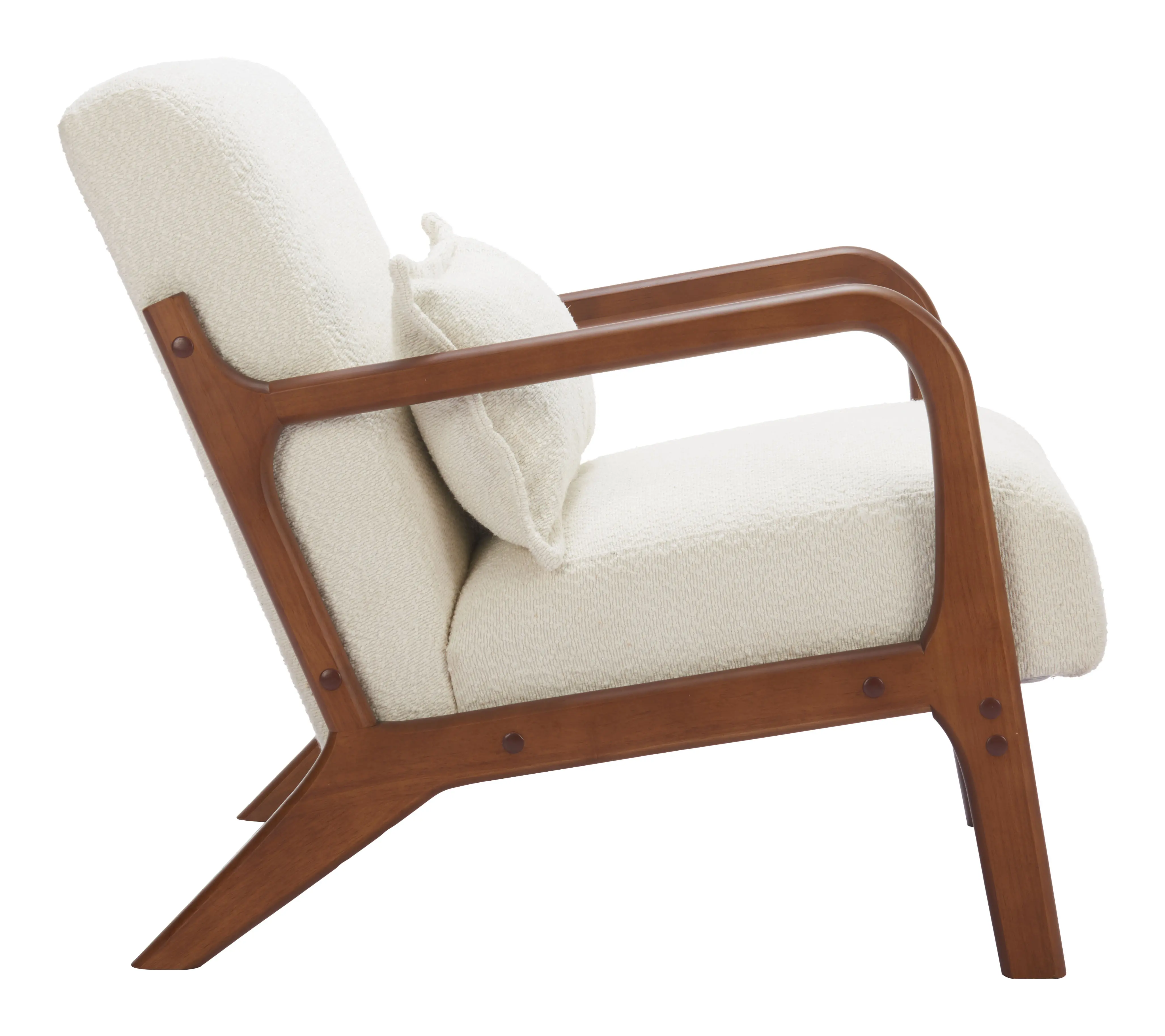 Macio Cream Accent Chair-4