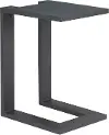 Tudi Outdoor Black Side Table