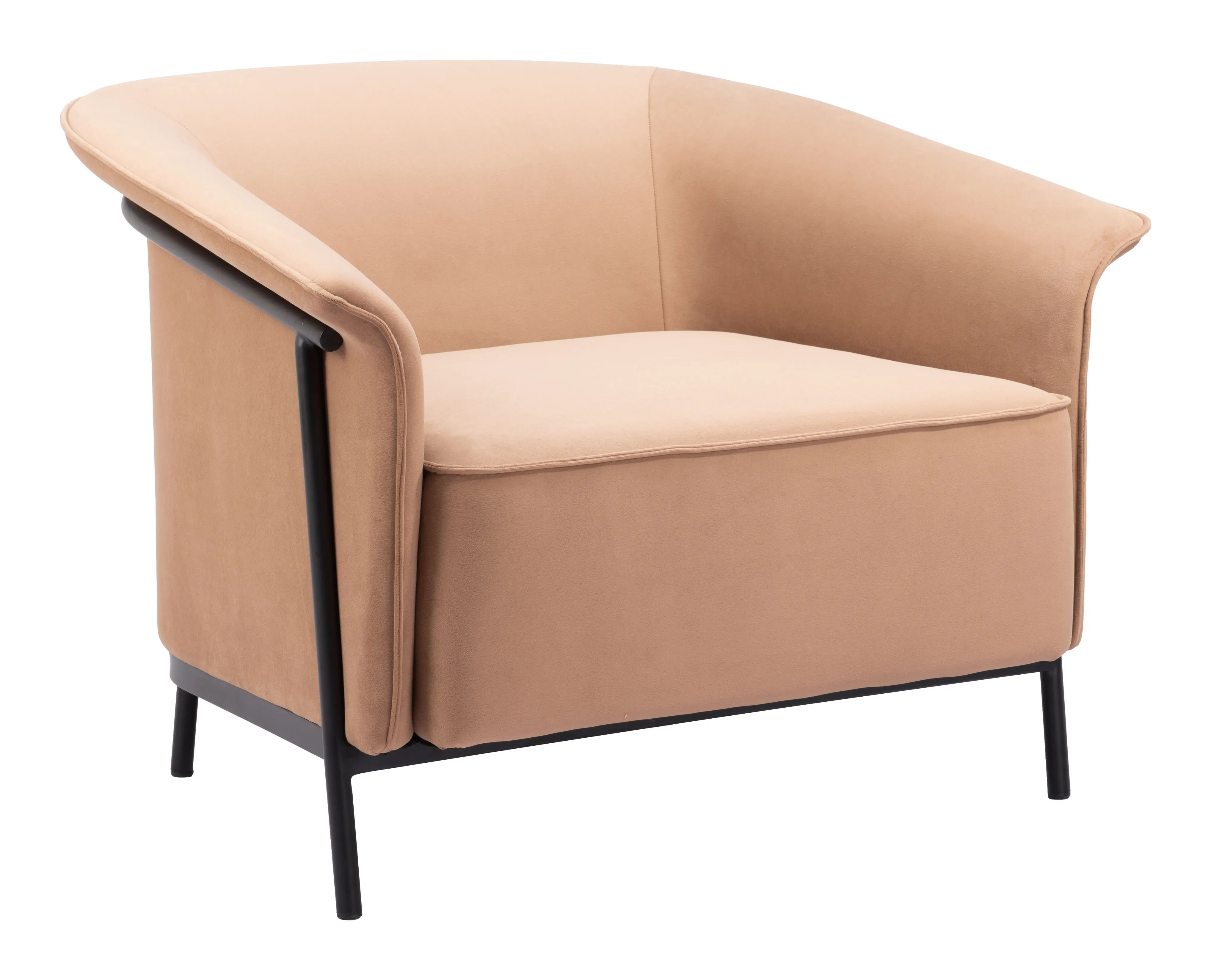Burry Tan Accent Chair-3