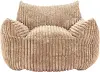Calin Beige Pillow Armchair