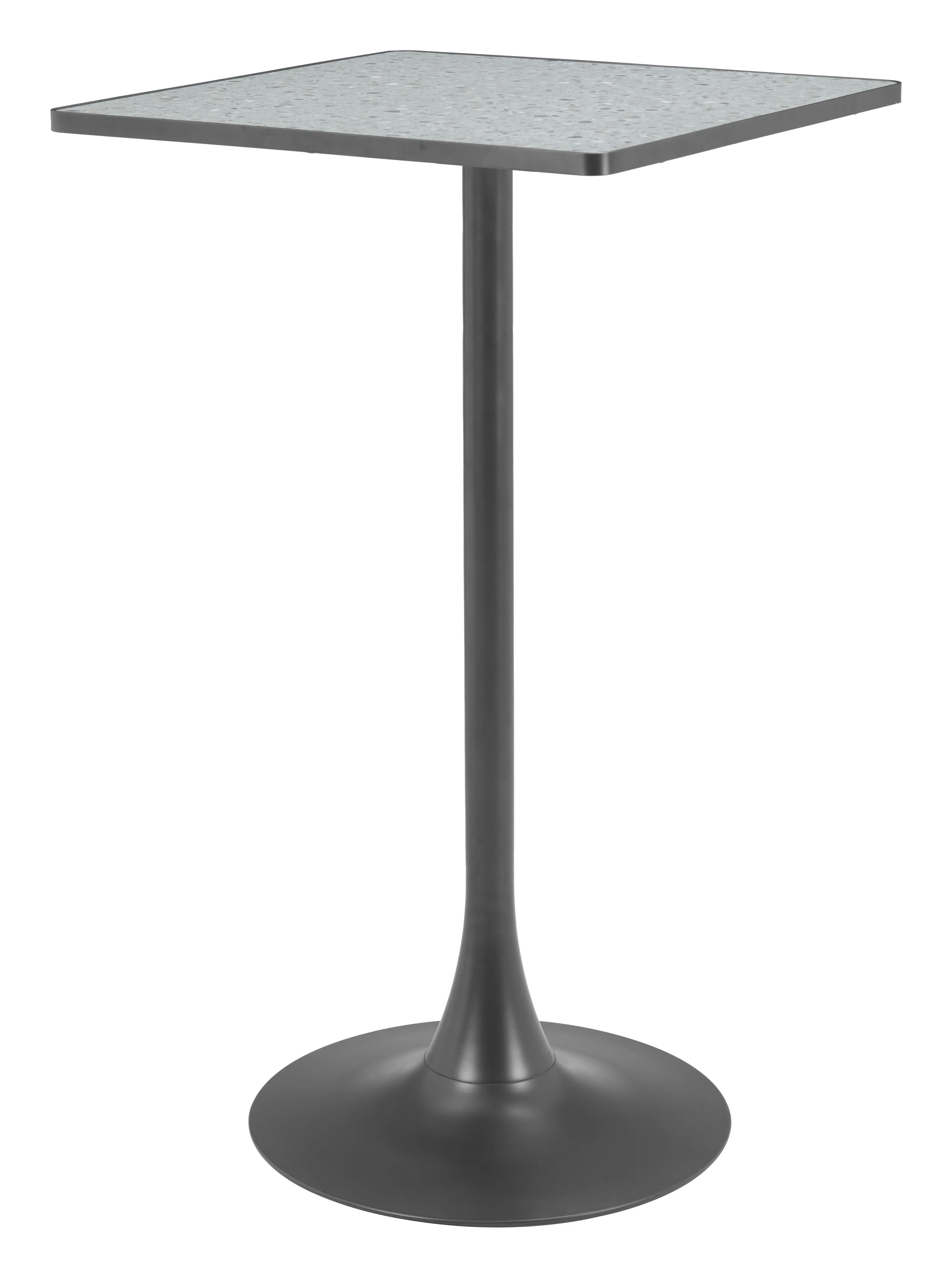 Spot Gray and Black Bar Table-1