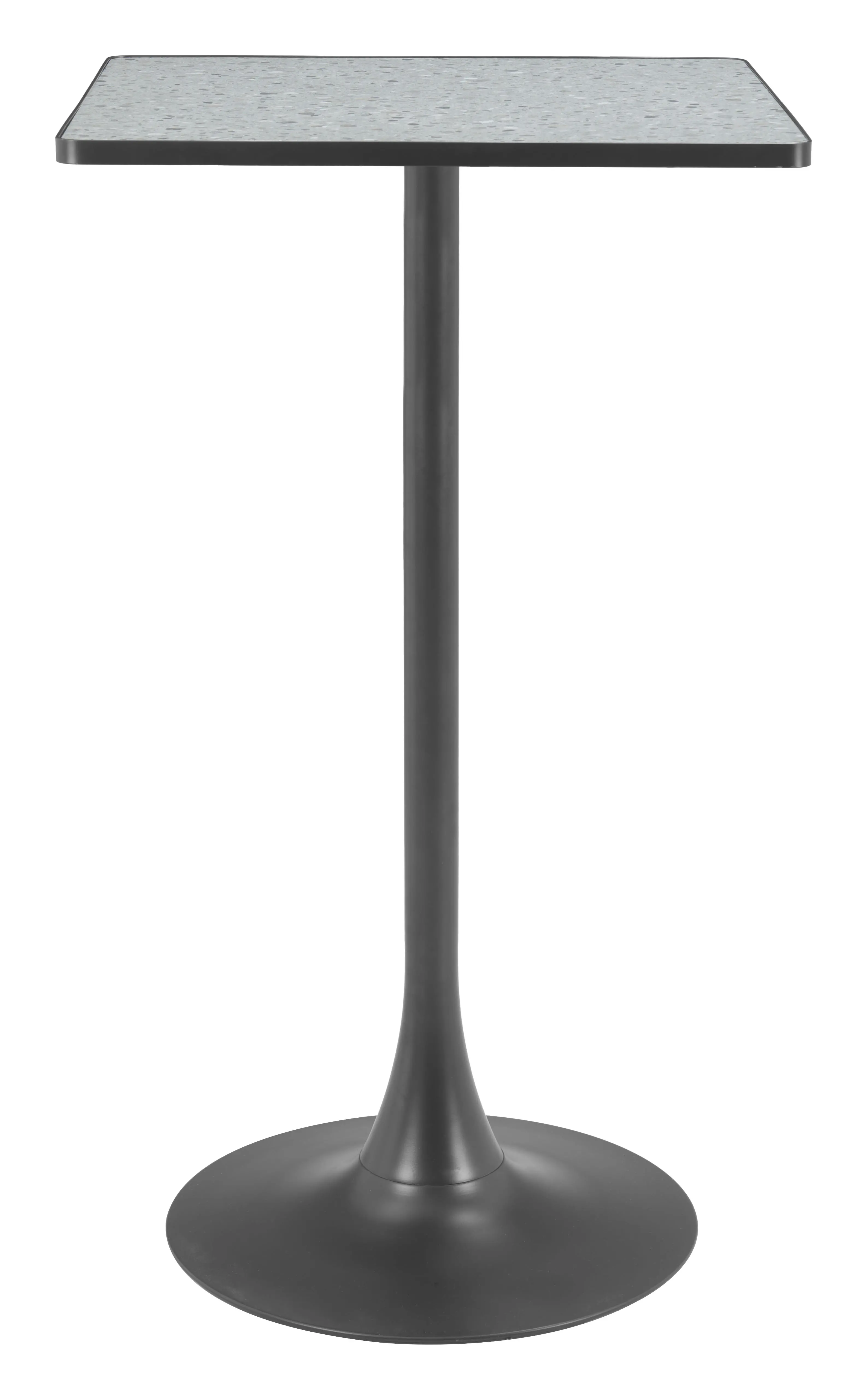 Spot Gray and Black Bar Table-3
