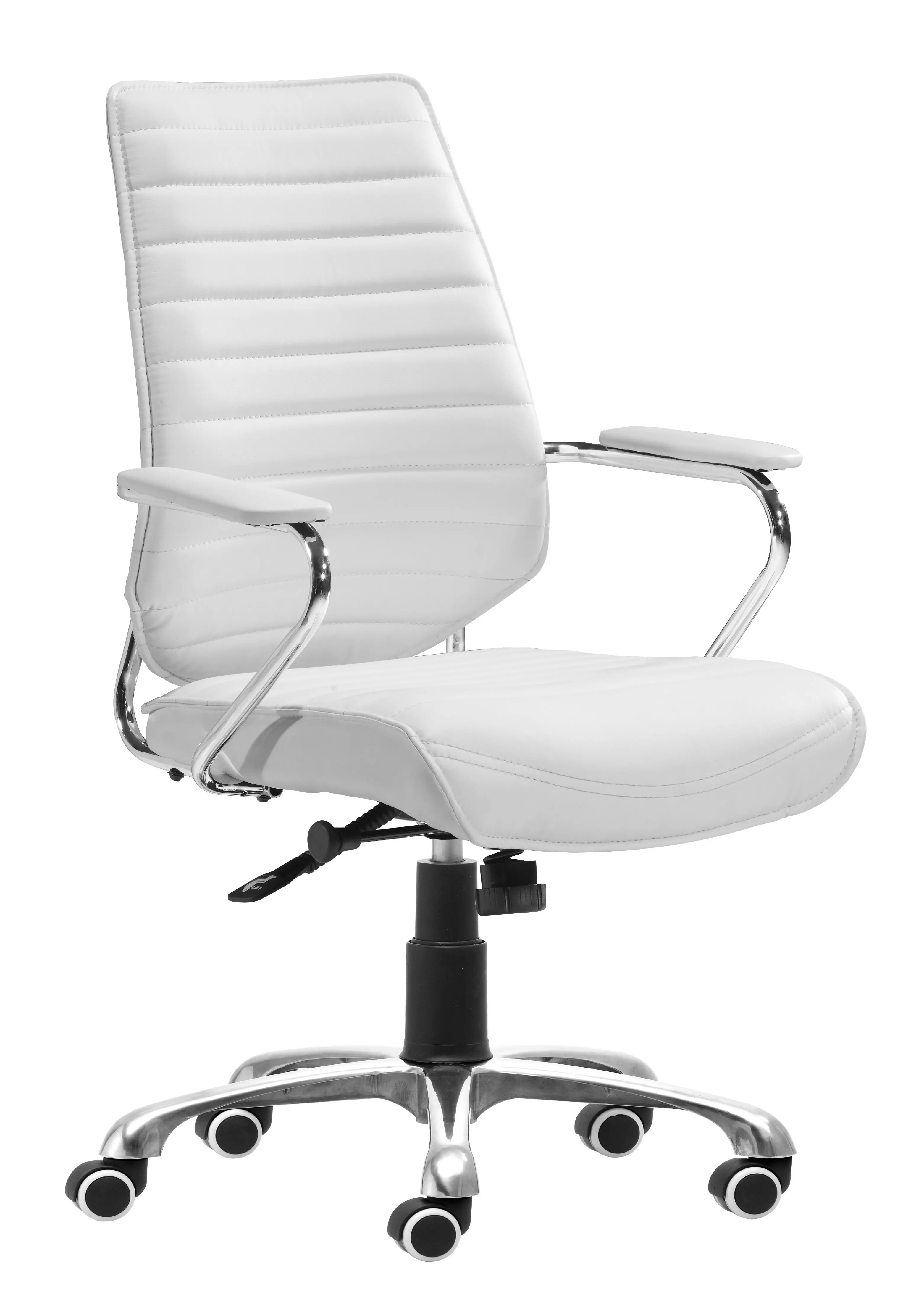 Enterprise White Low Back Office Chair-1