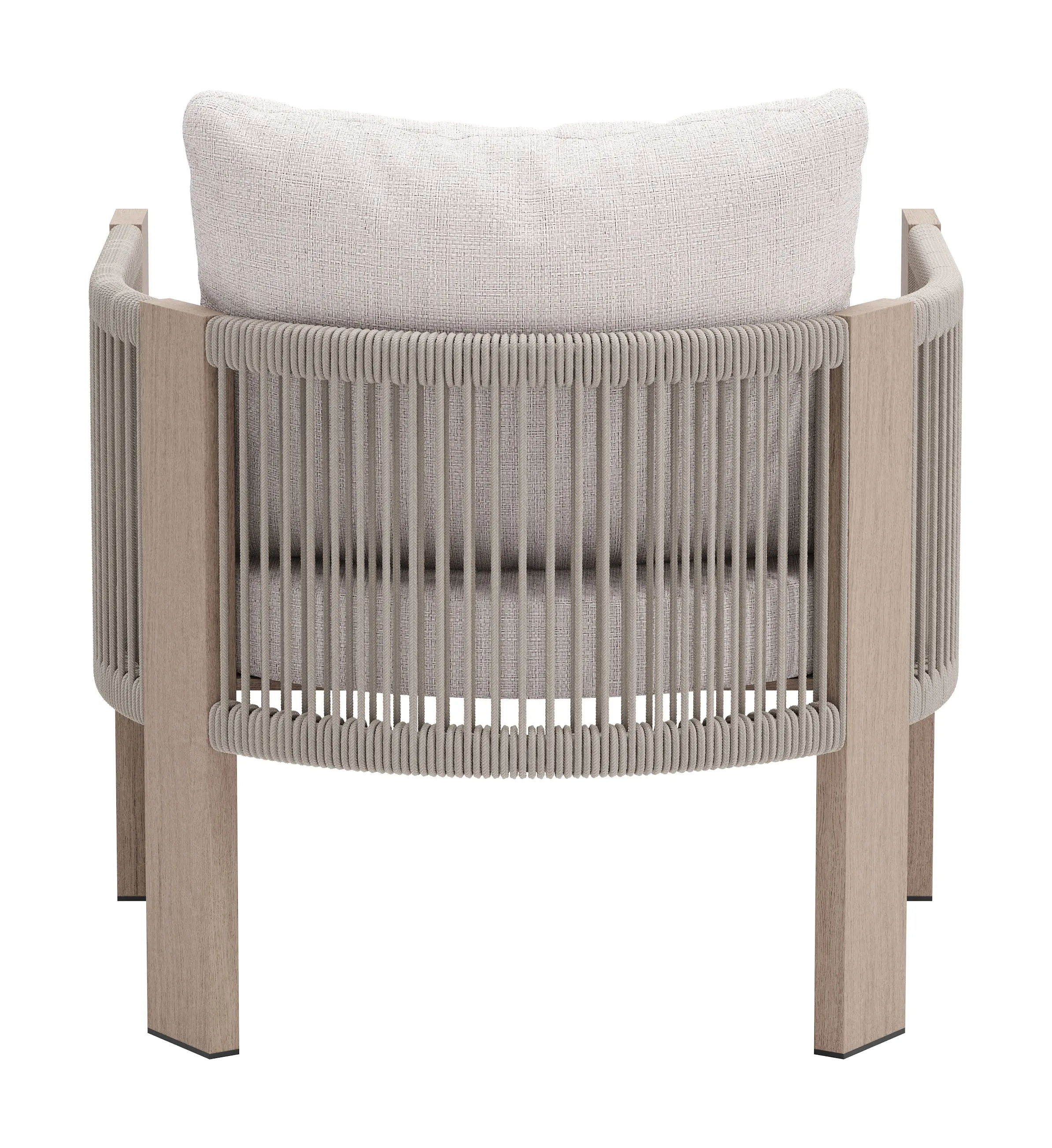 Rebel Beige Patio Accent Chair-6