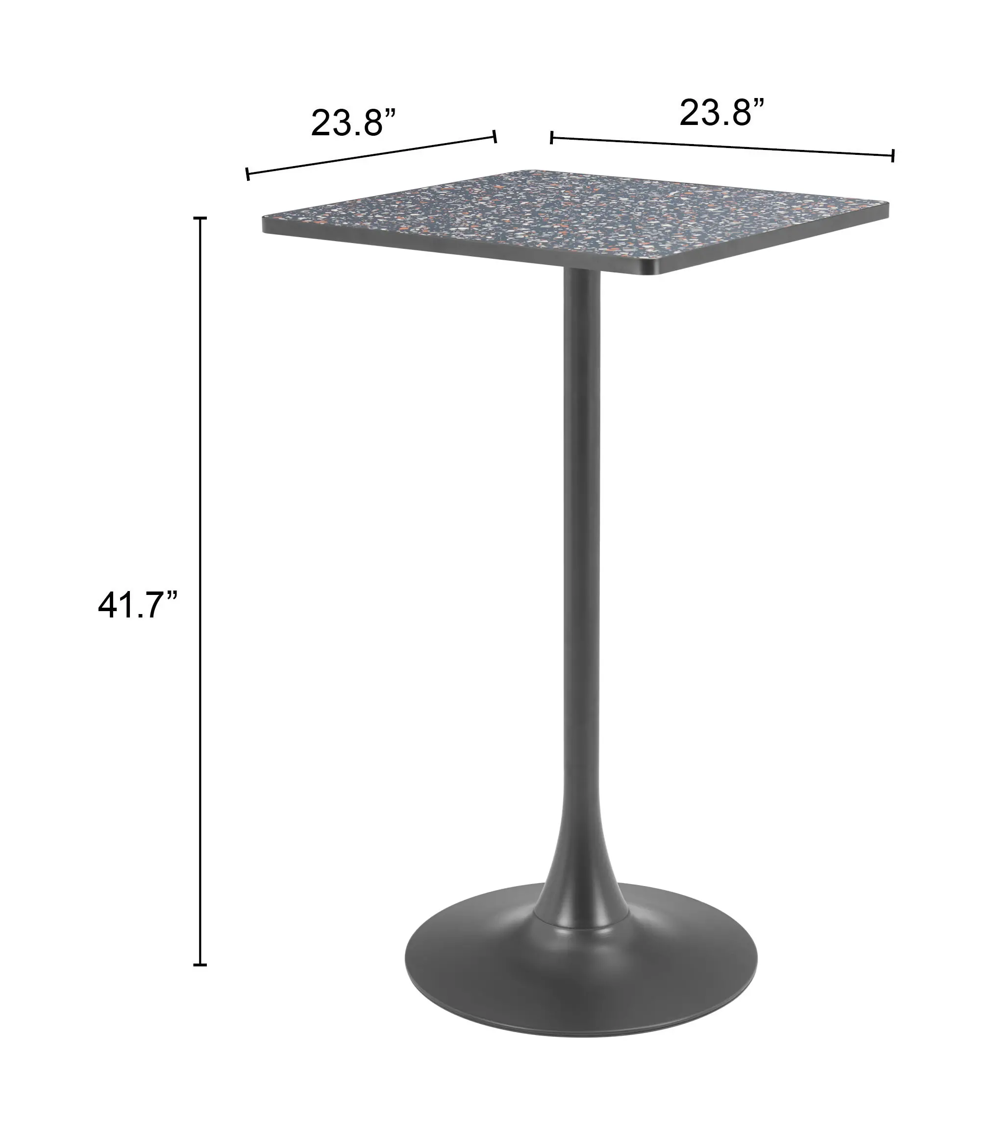 Spot Black Bar Table-4