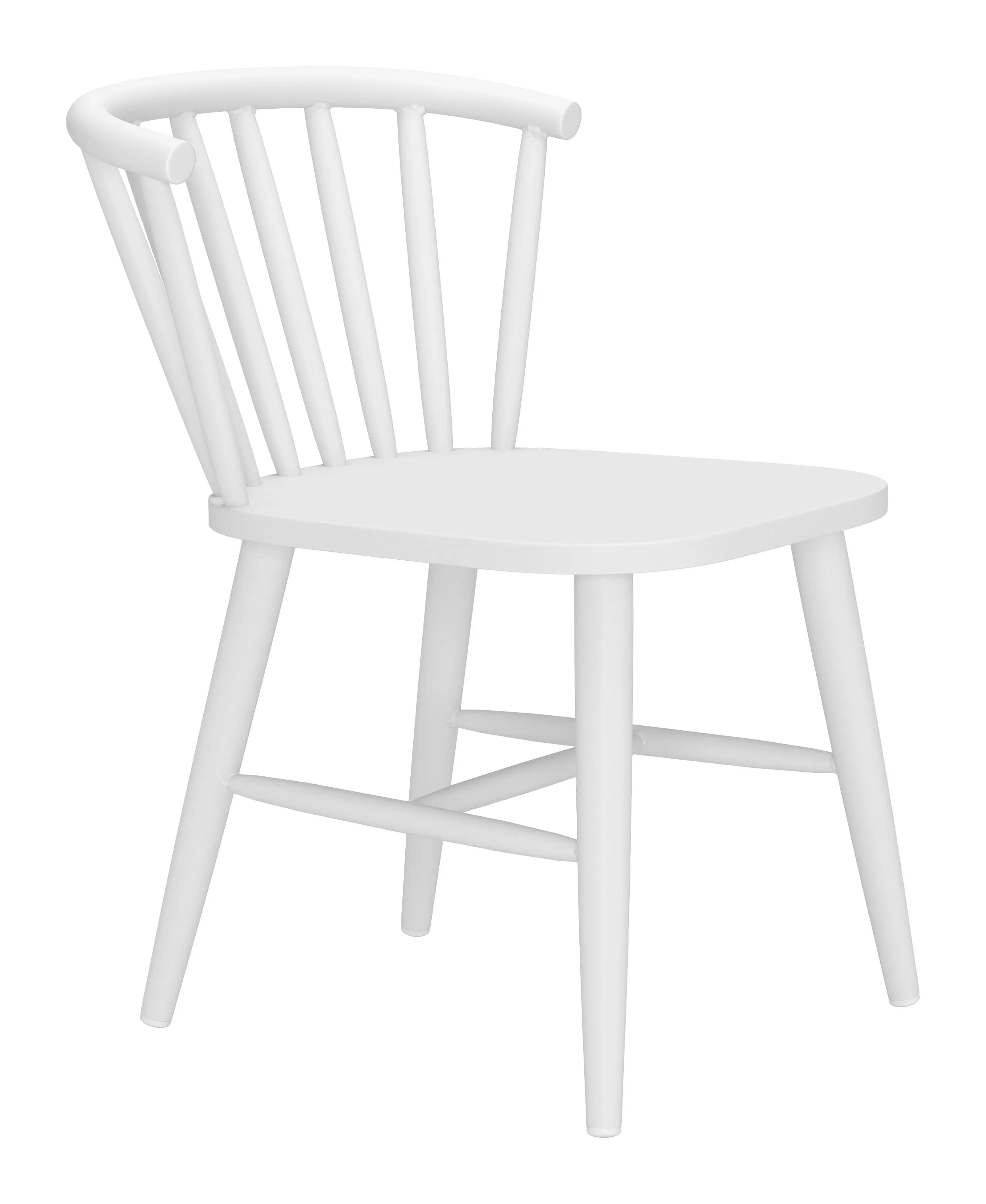 Shio White Patio Dining Chair-1