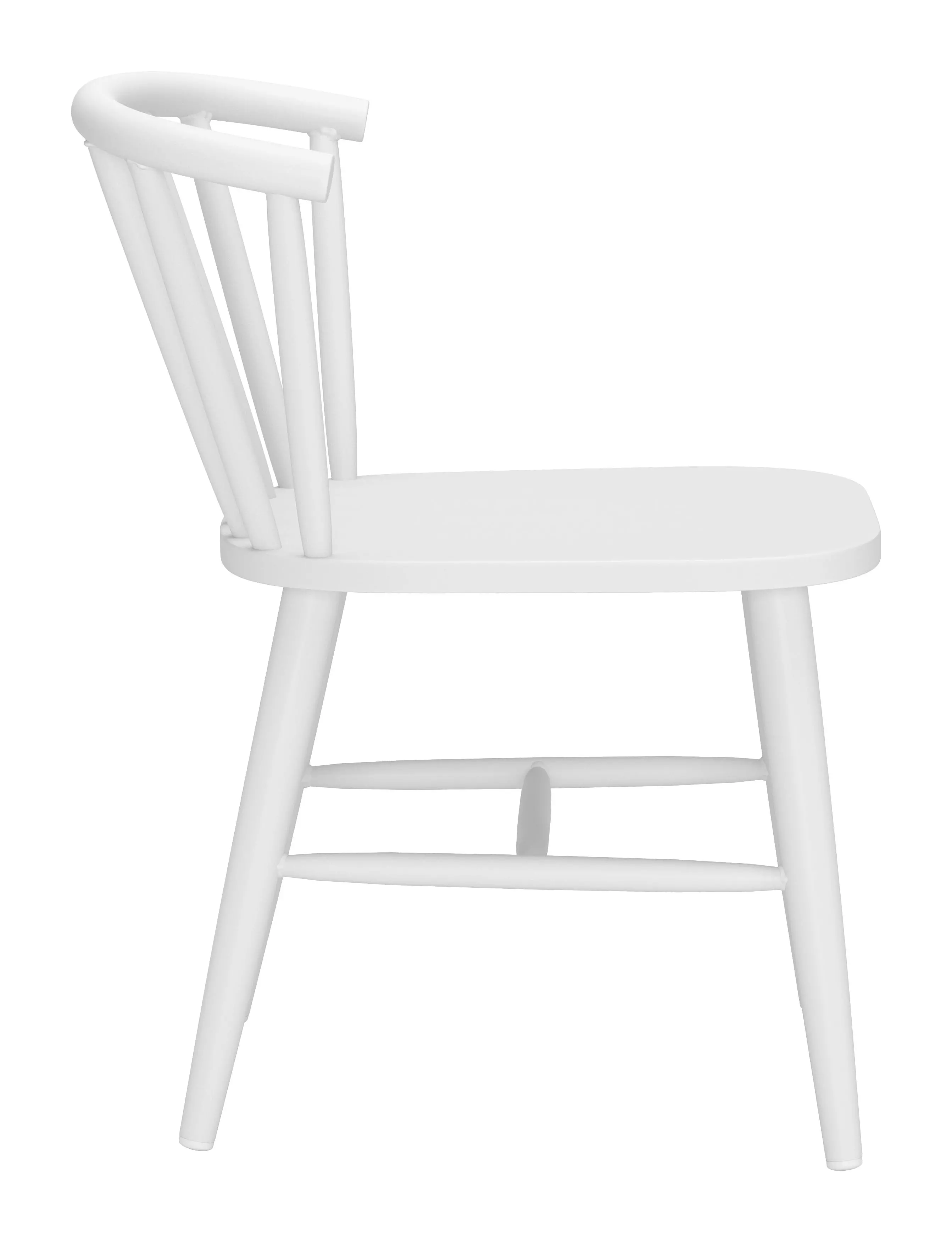 Shio White Patio Dining Chair-4