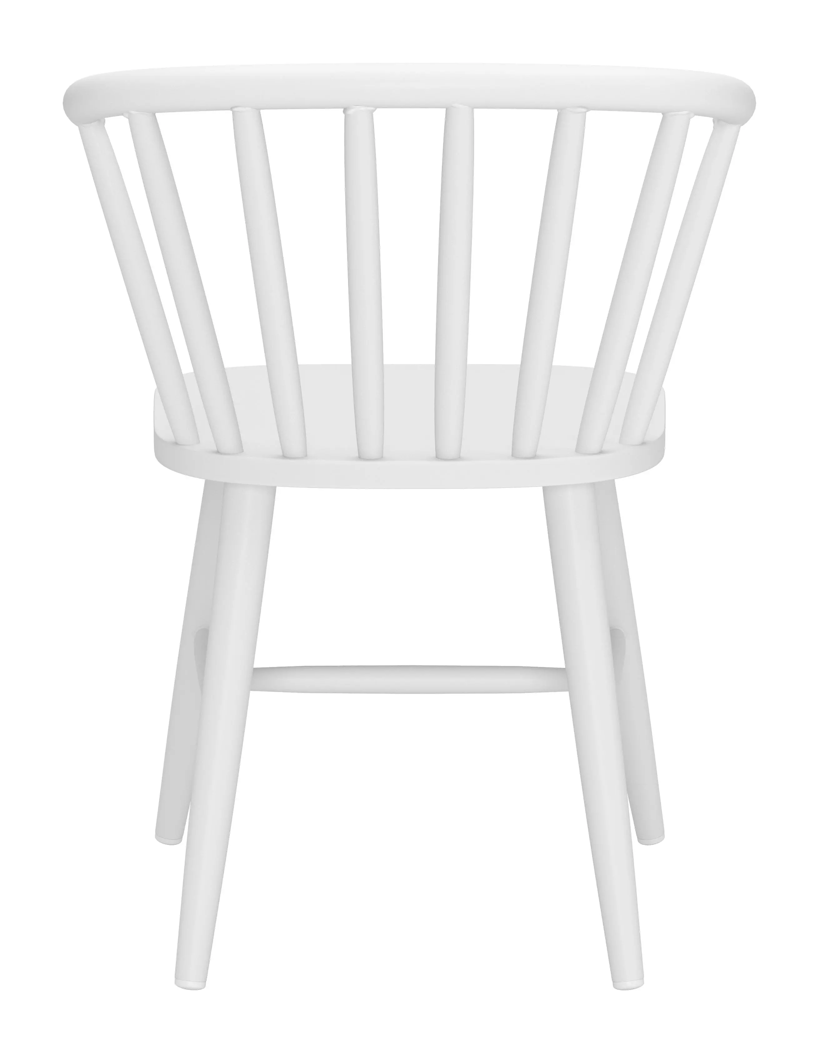 Shio White Patio Dining Chair-5