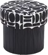 Boto Geometric Storage Ottoman