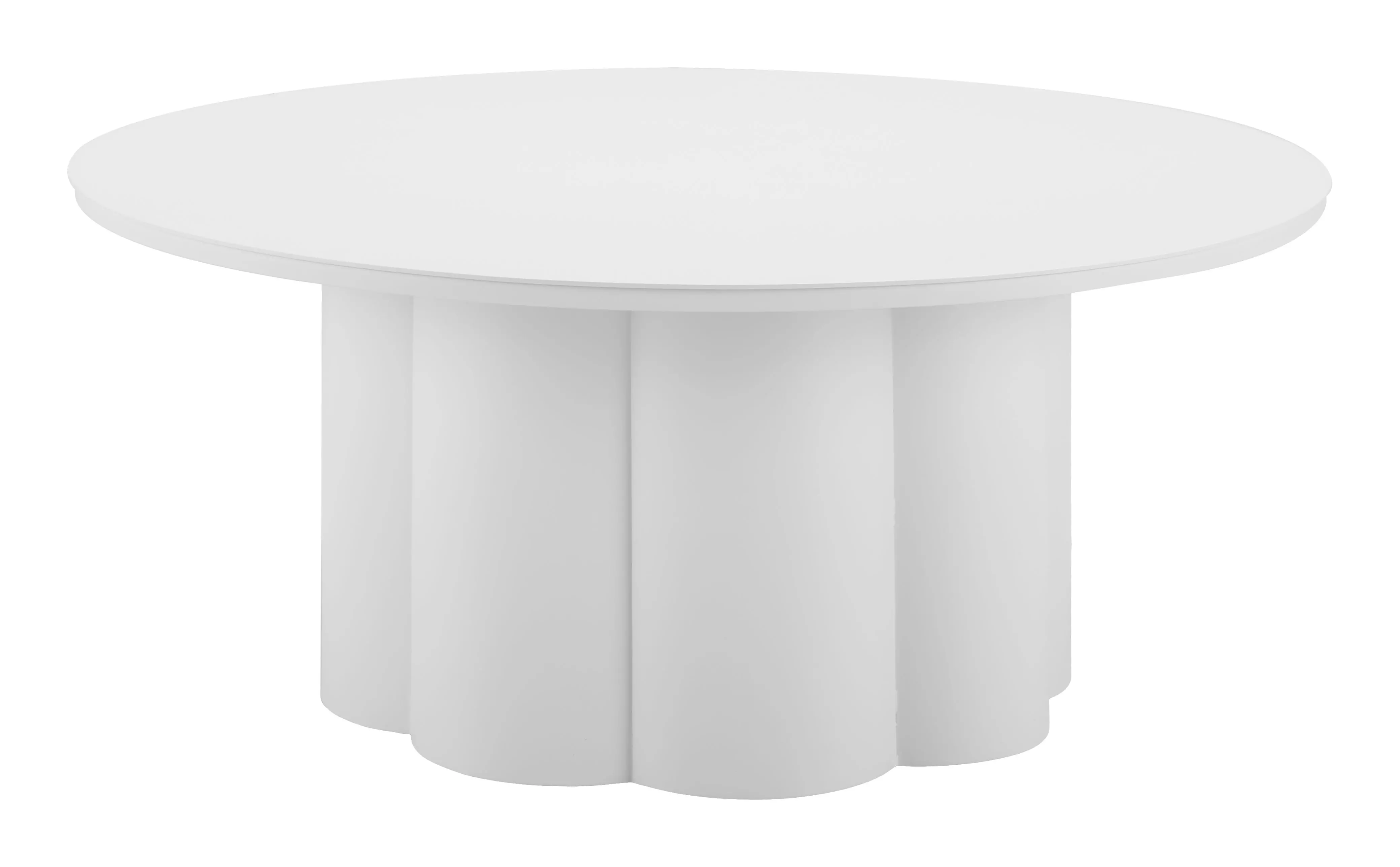 Palmier White Patio Coffee Table-1