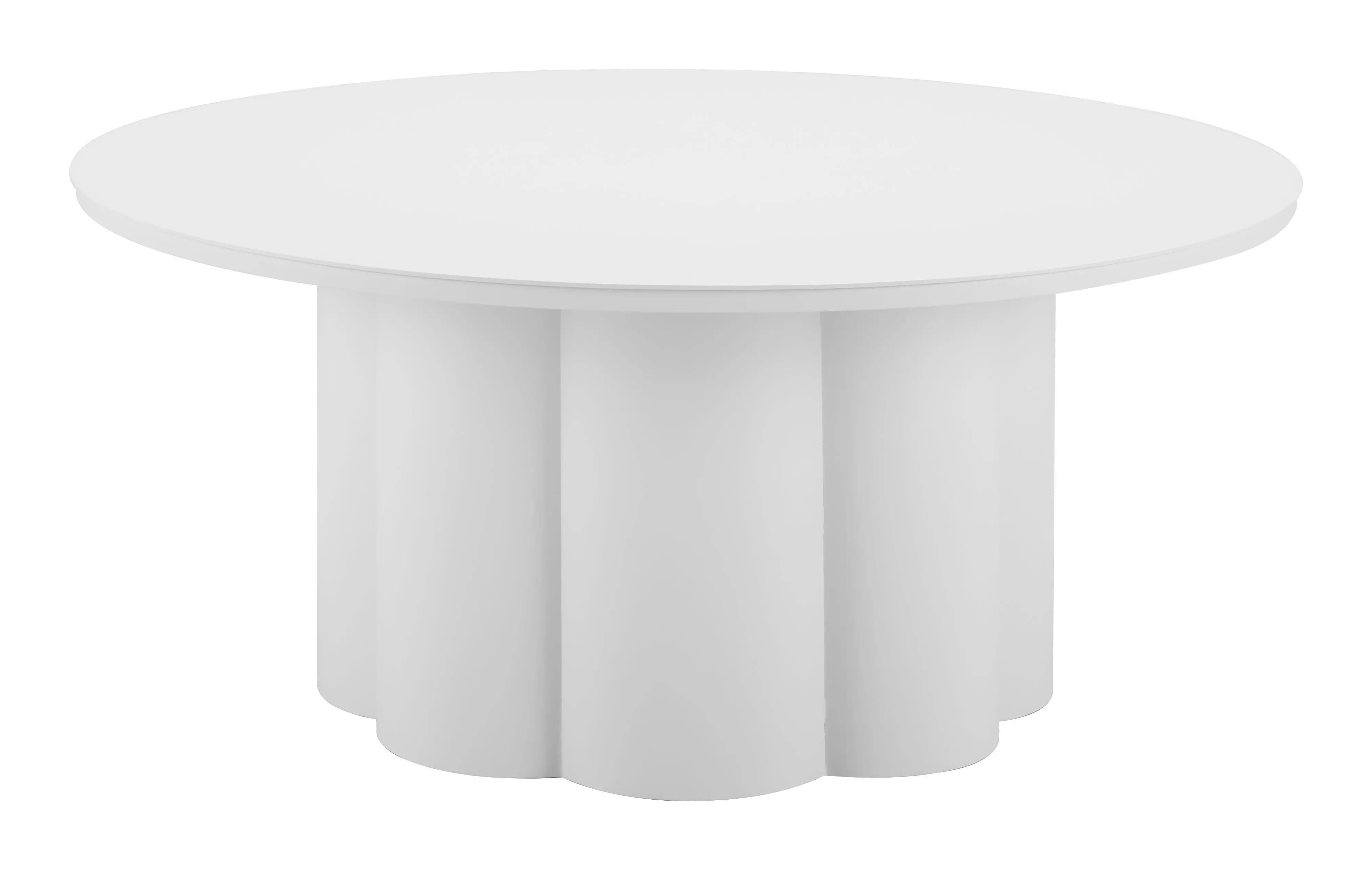 Palmier White Patio Coffee Table-3