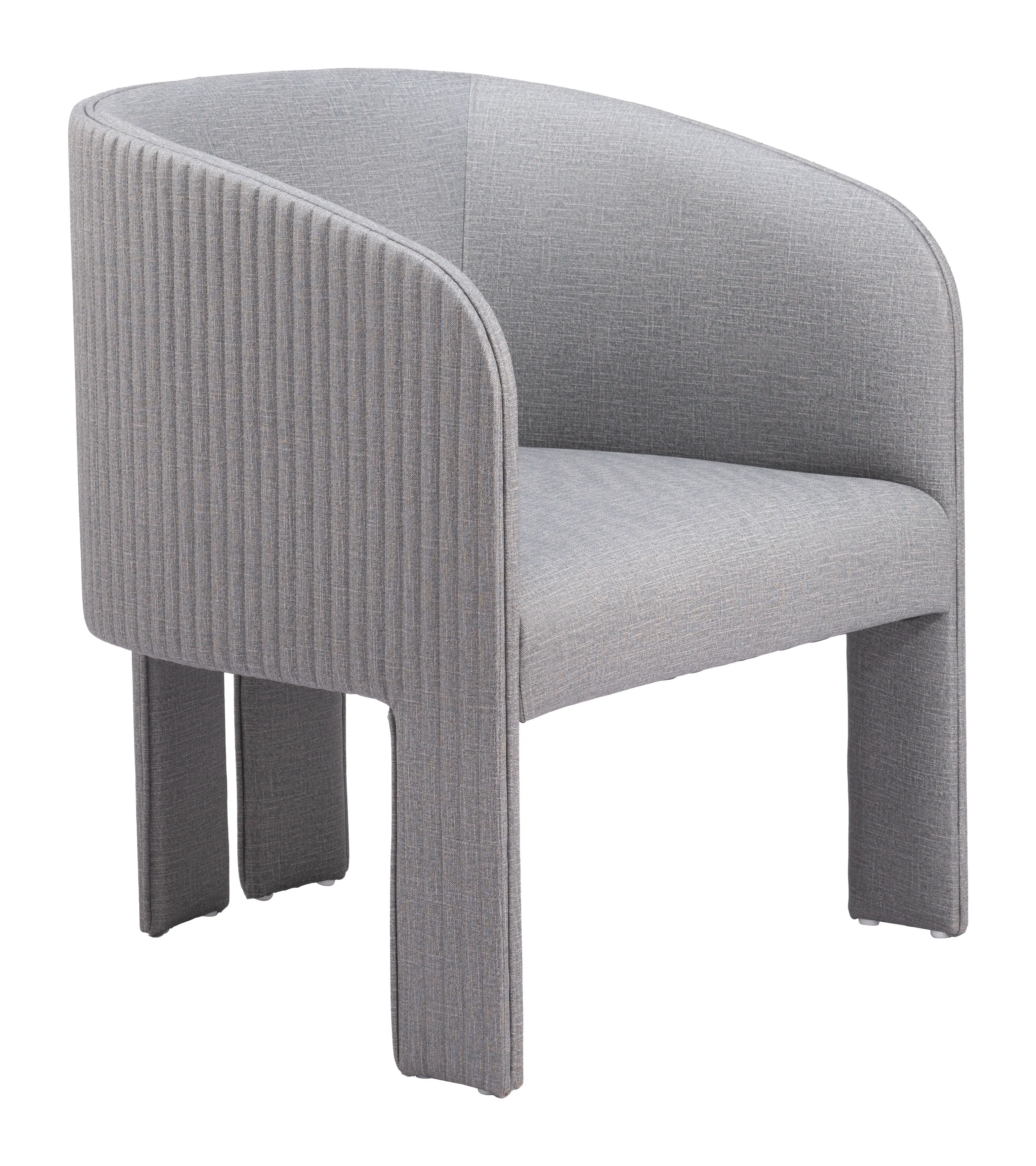 Hull Gray Accent Chair-1