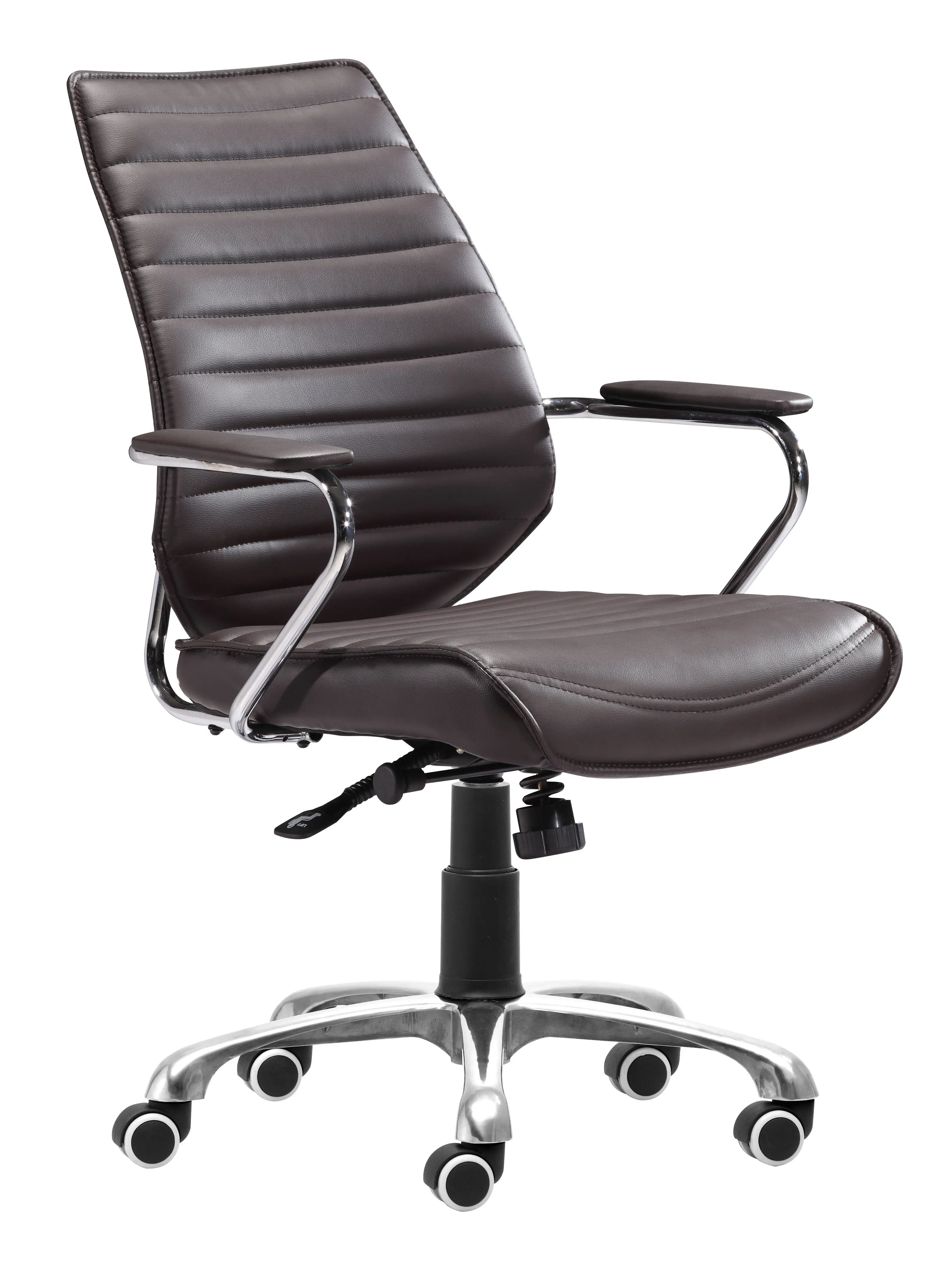 Enterprise Brown Low Back Office Chair-1