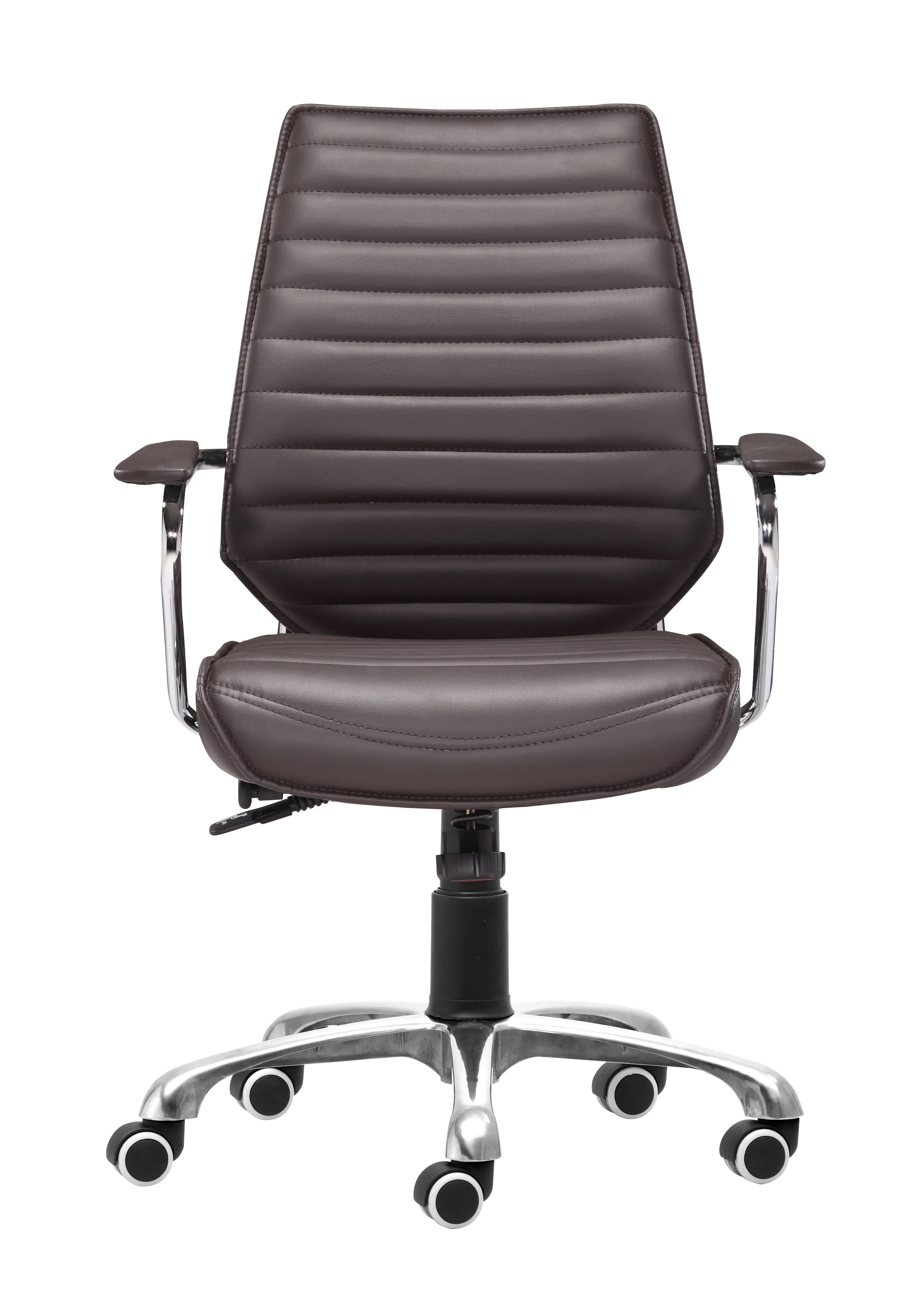 Enterprise Brown Low Back Office Chair-4
