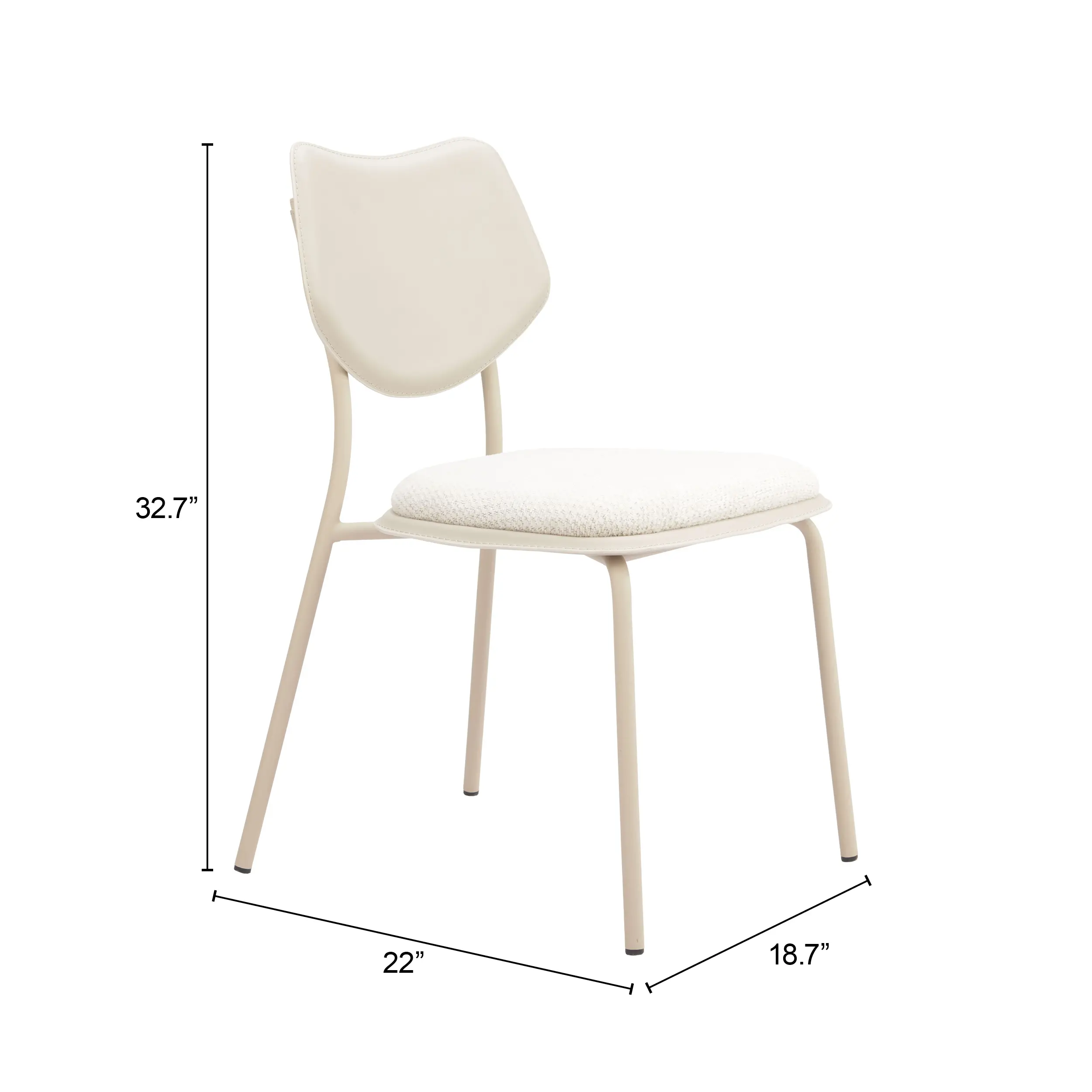 Zeal Light Gray Dining Chairs, Set of 4-6