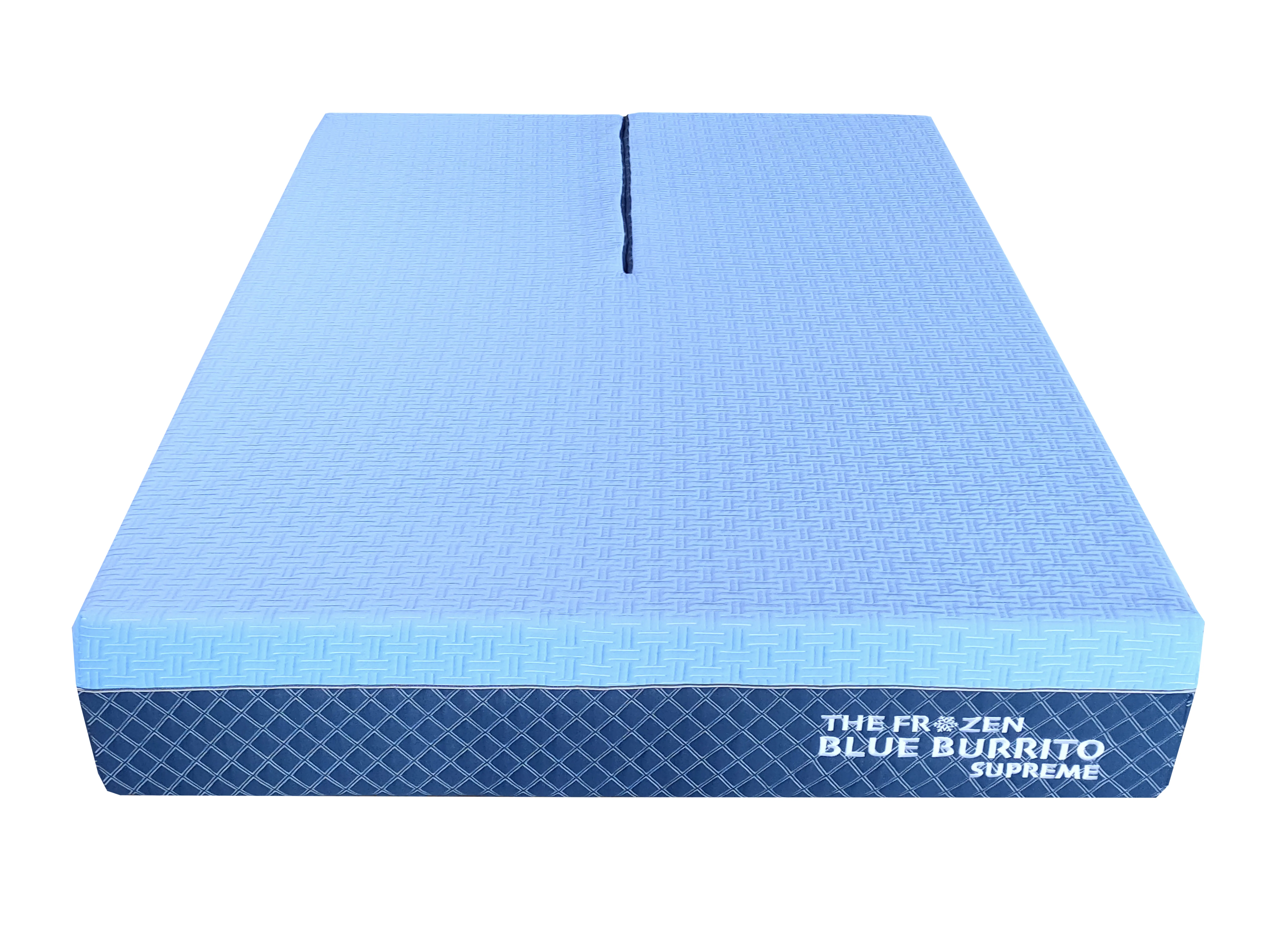 AH-BBFS-130FK Frozen Blue Burrito Supreme Hybrid Split-Head King Mattress-4