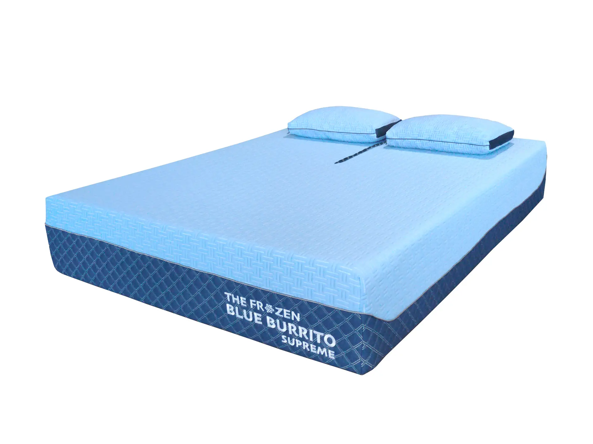 AH-BBFS-130FK Frozen Blue Burrito Supreme Hybrid Split-Head King Mattress-5