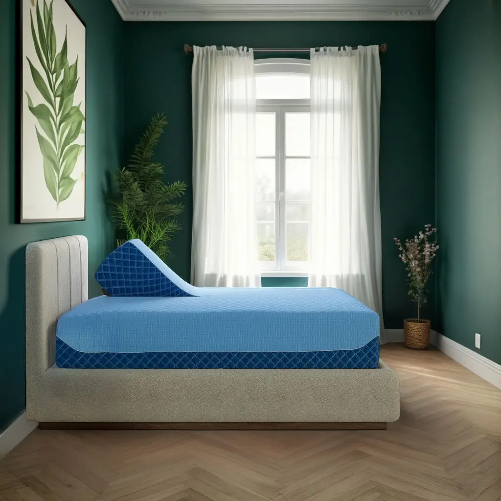 AH-BBFS-130FK Frozen Blue Burrito Supreme Hybrid Split-Head King Mattress-2