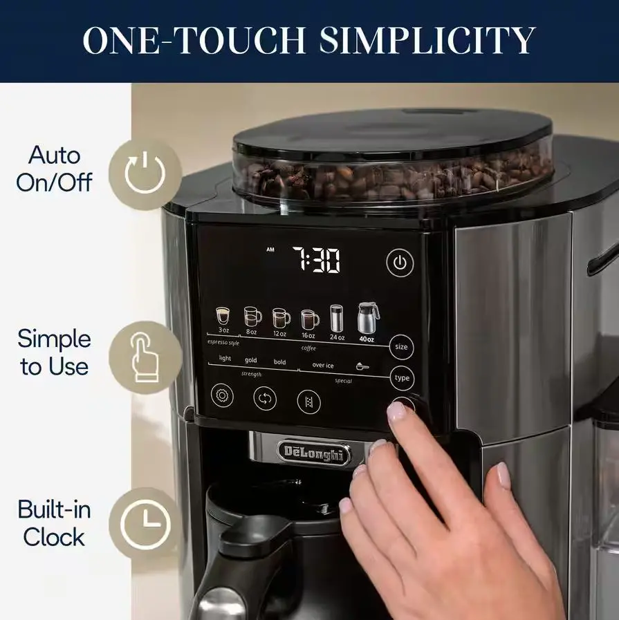 CAM51035M De'Longhi TrueBrew Coffee Maker-6