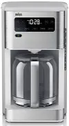 KF5650WH Braun PureFlavor 14-Cup Iced Coffee Maker