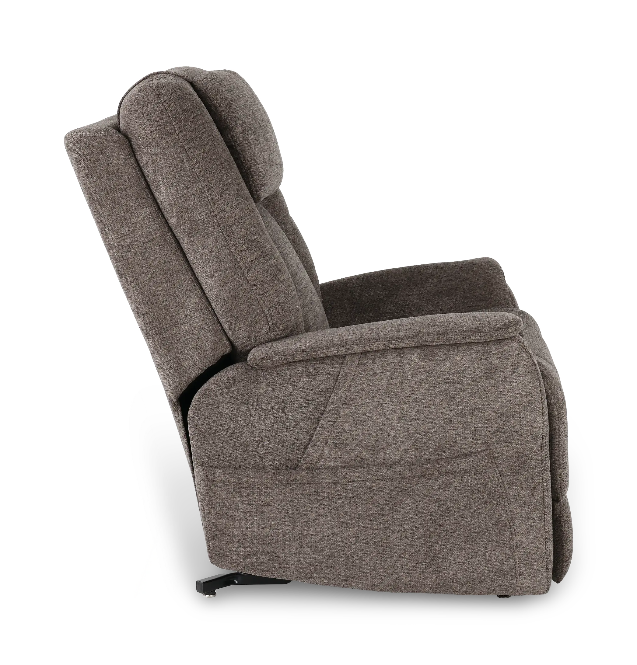Zecliner 3+ Brown Power Lift Recliner with Heat and Massage-7