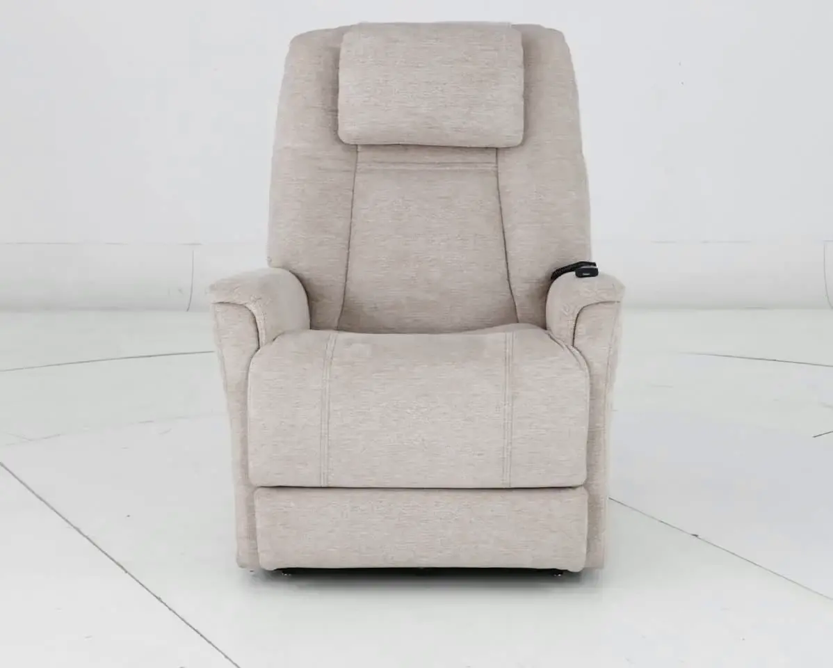 Zecliner 3+ Cream Power Lift Recliner with Heat and Massage-13