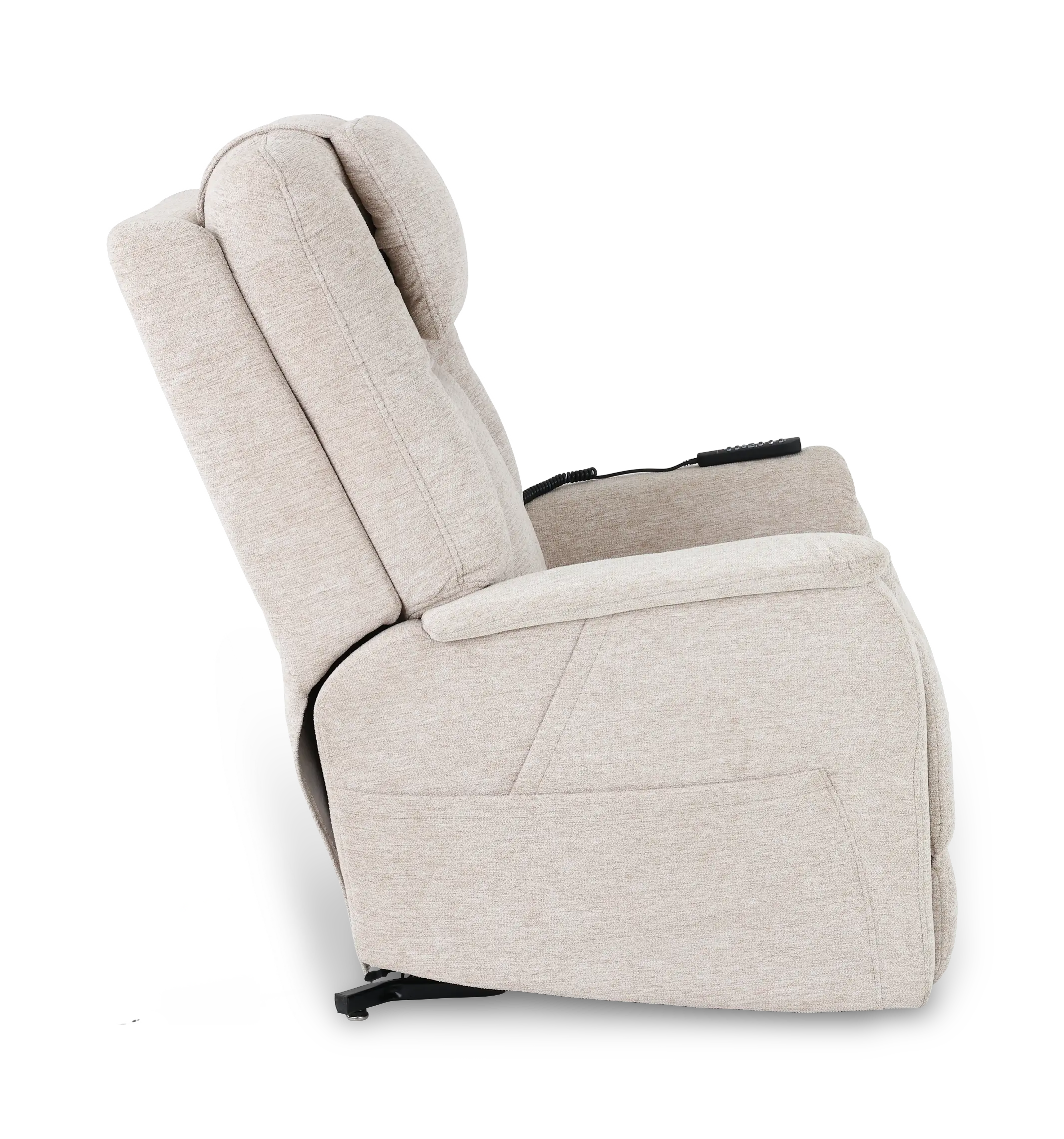 Zecliner 3+ Cream Power Lift Recliner with Heat and Massage-6